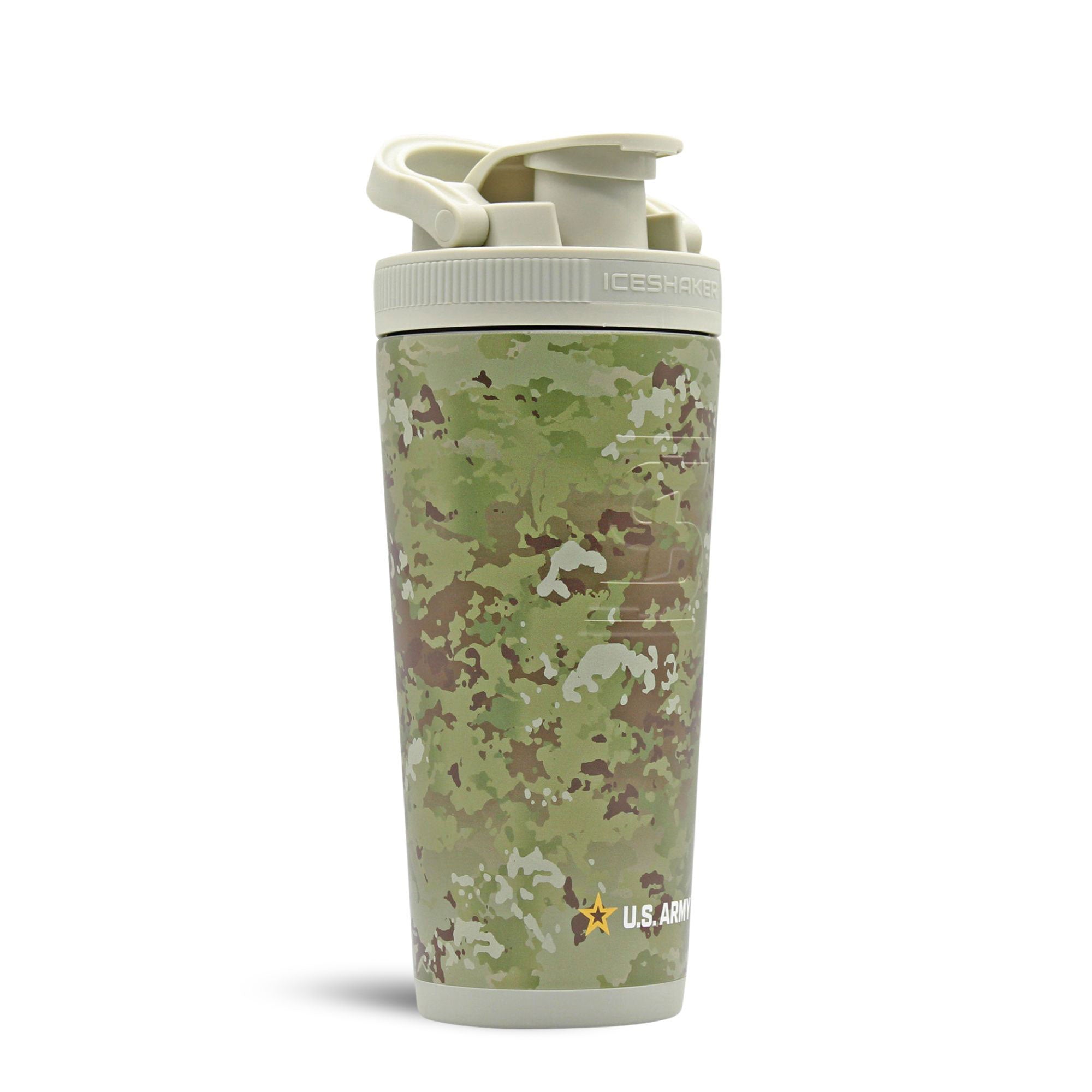 Ice Shaker Allegiance Series 26oz Shaker Bottle - US Army Camo