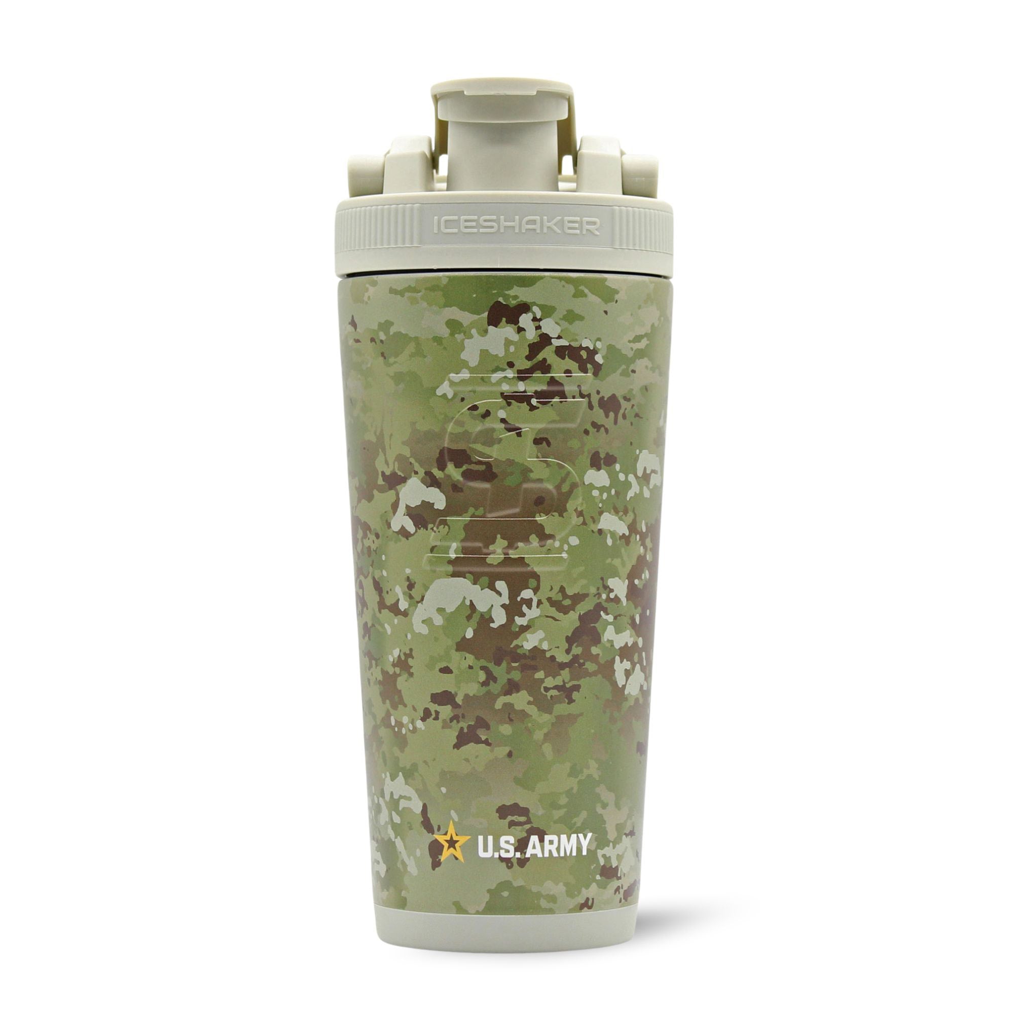 Ice Shaker Allegiance Series 26oz Shaker Bottle - US Army Camo