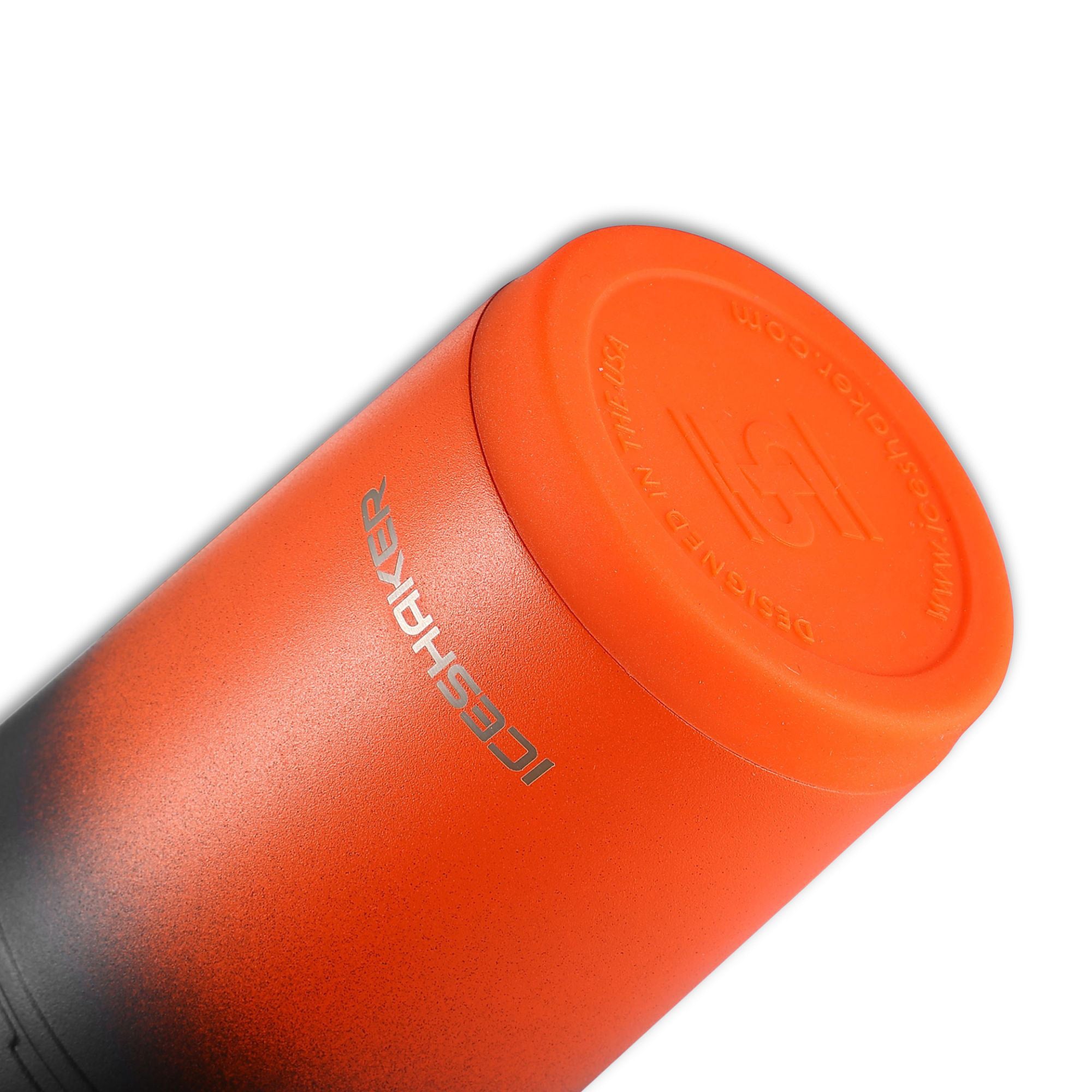 26oz Ice Shaker - Orange Black Ombre