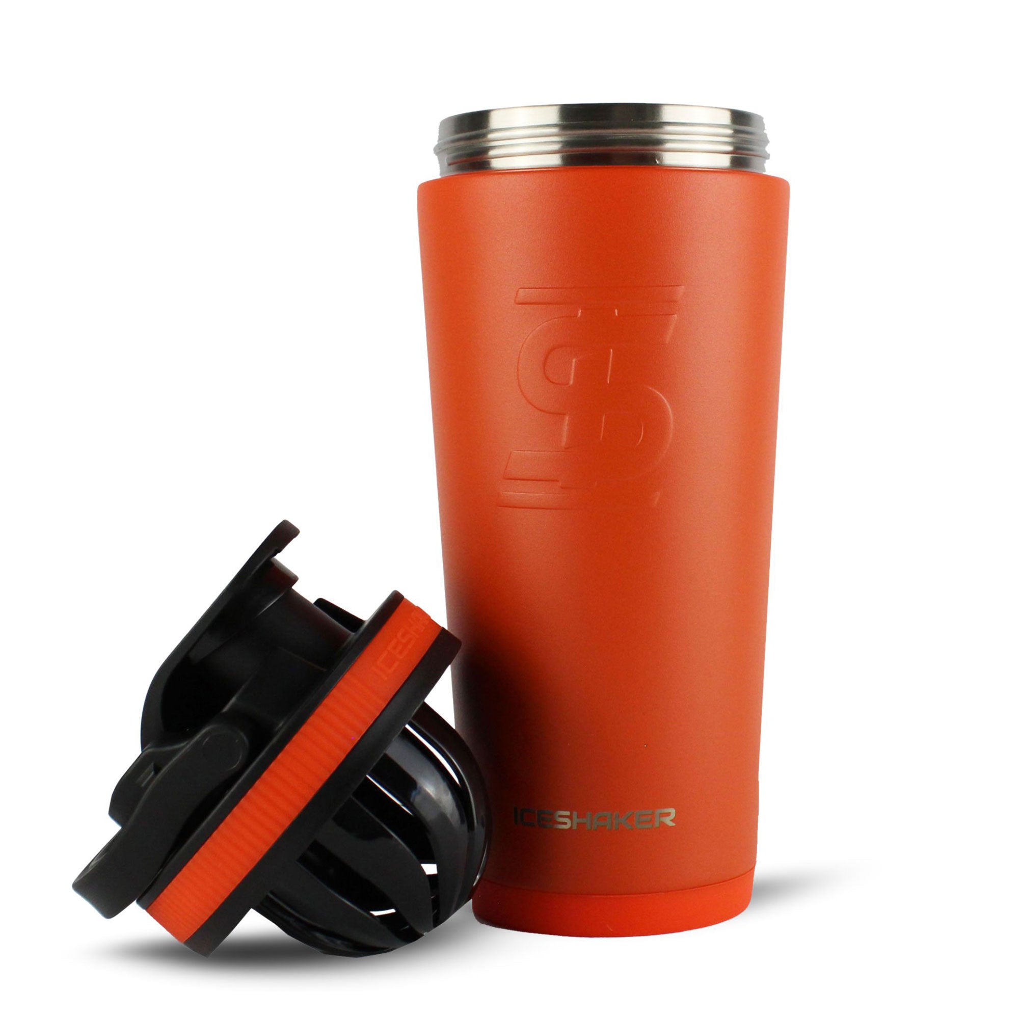 Ice Shaker Matte Series 26oz Shaker Bottle - Orange