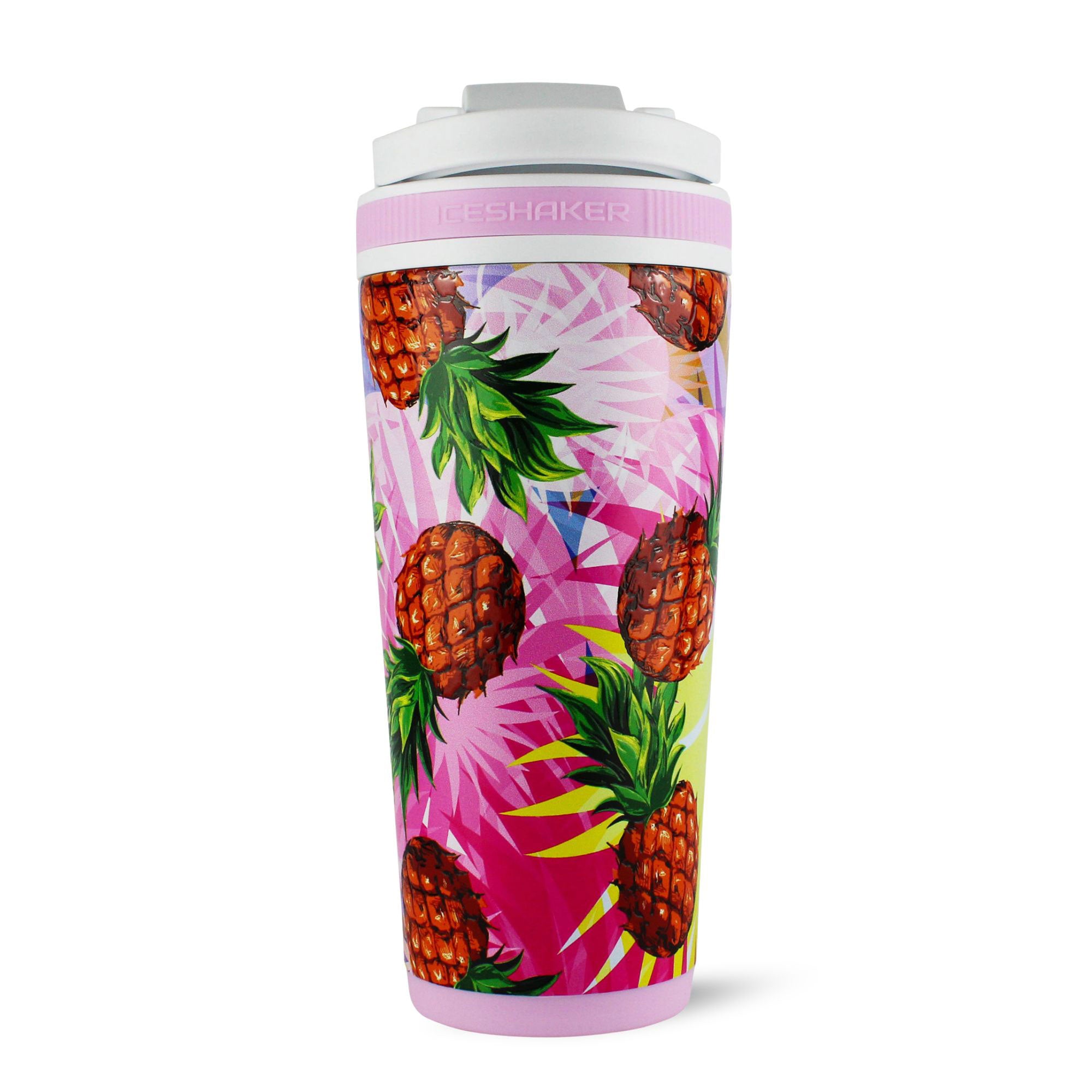 Ice Shaker 4D Series 26oz Shaker Bottle - Pineapple