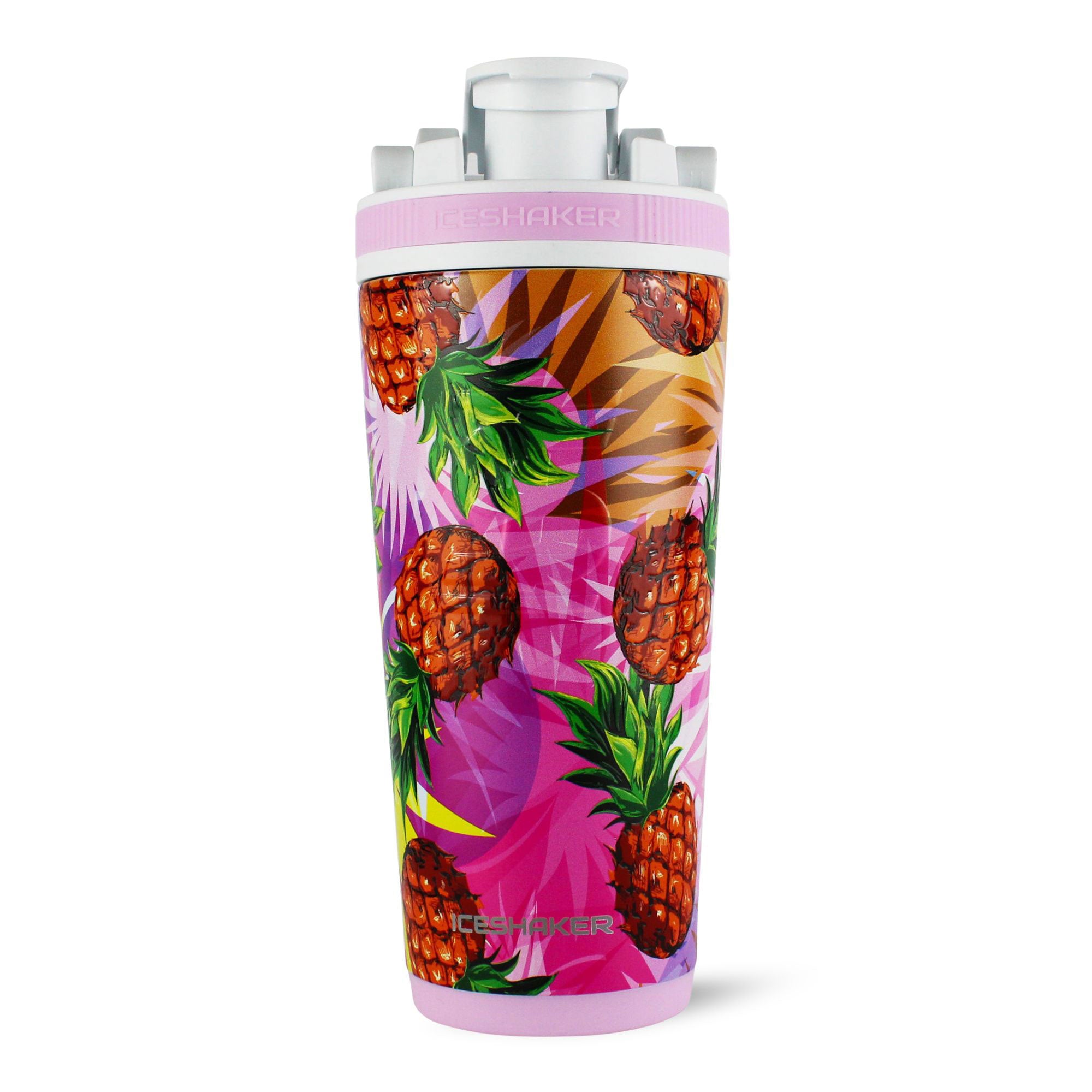 Ice Shaker 4D Series 26oz Shaker Bottle - Pineapple