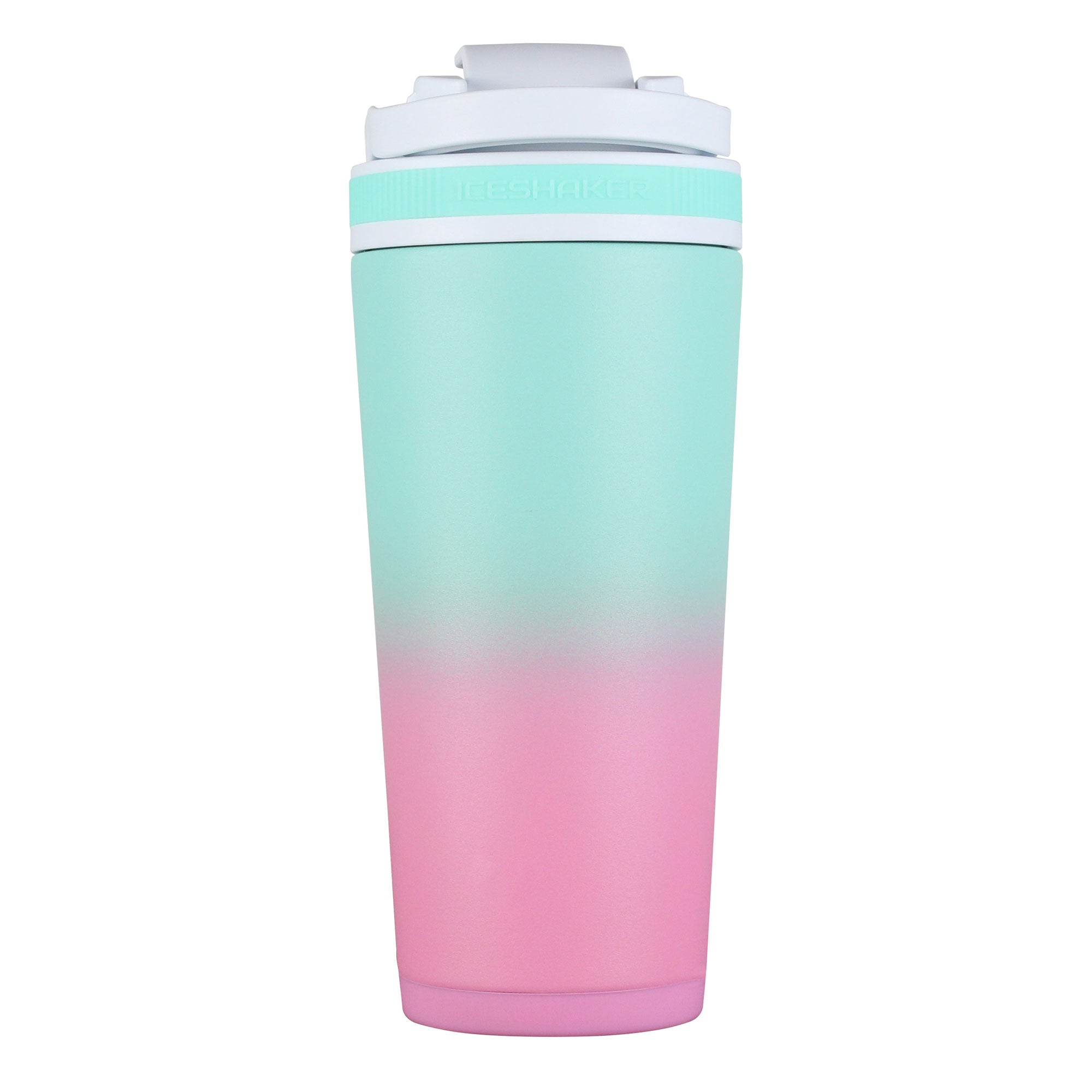 Ice Shaker 26 Oz. Pink/Mint Ombre Flex Bottle 26FLEXPINK/MINTOMBRE, 1 -  Harris Teeter