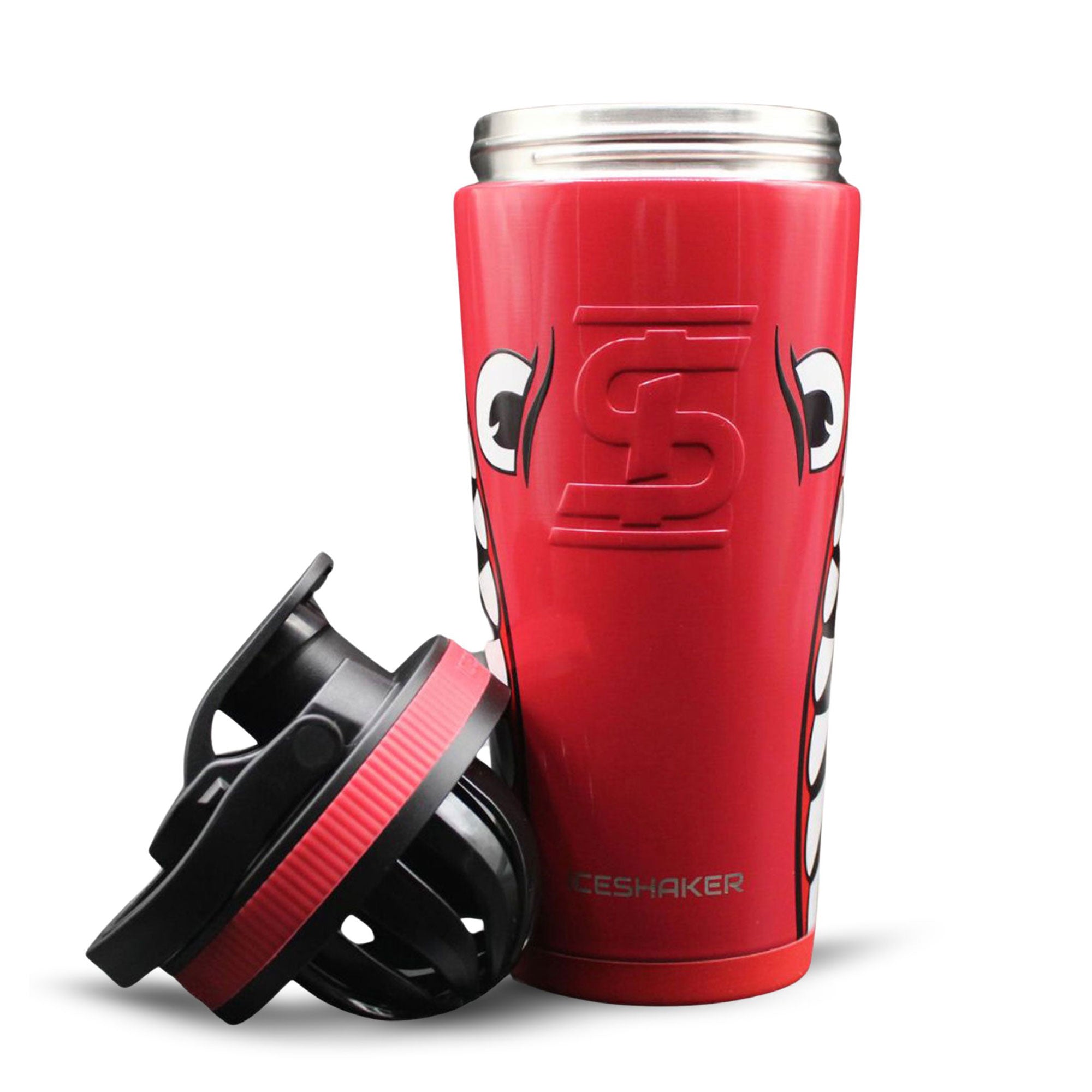 Ice Shaker Allegiance Series 26oz Shaker Bottle - Red Bomber