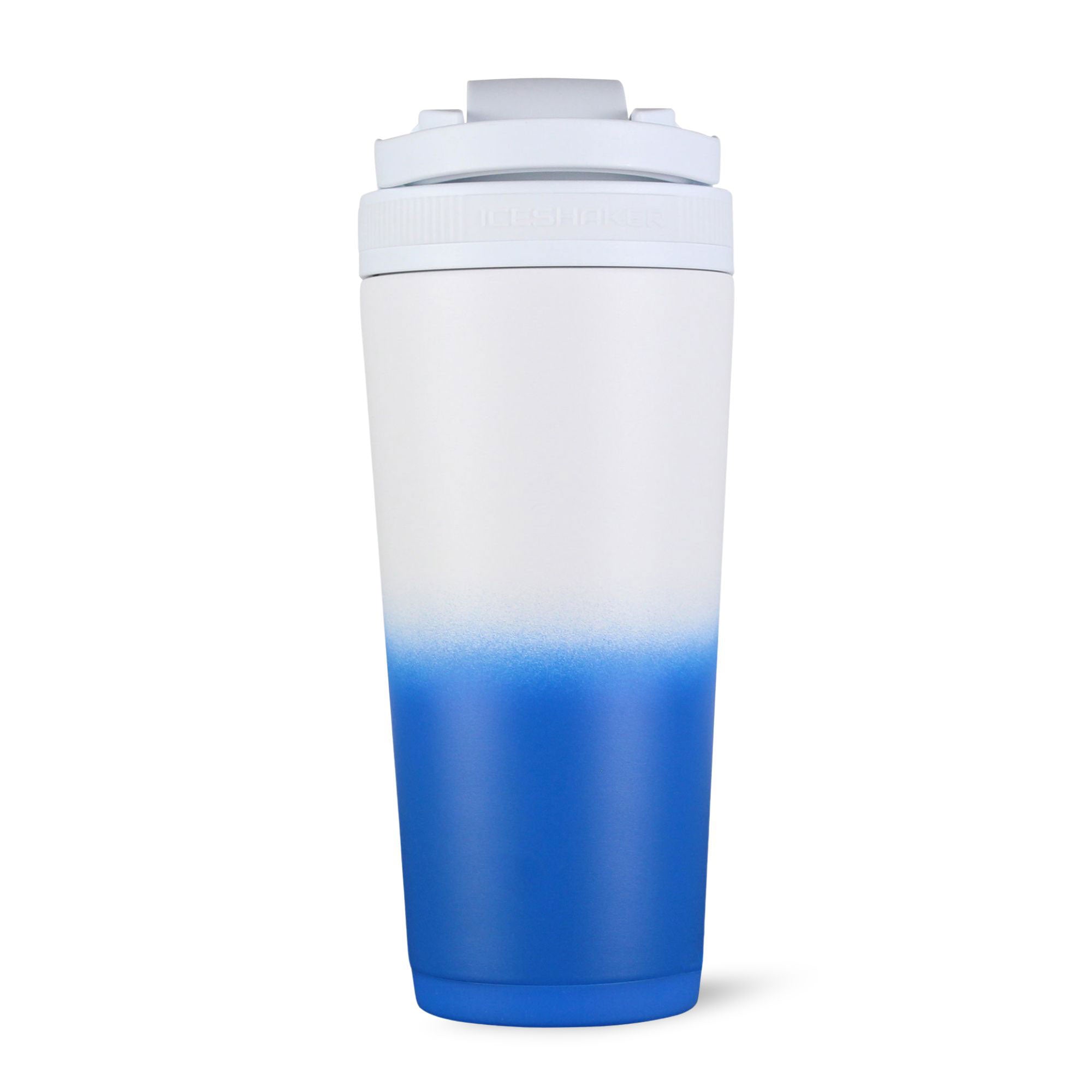 Ice Shaker Ombre Series 26oz Shaker Bottle - Royal White Ombre