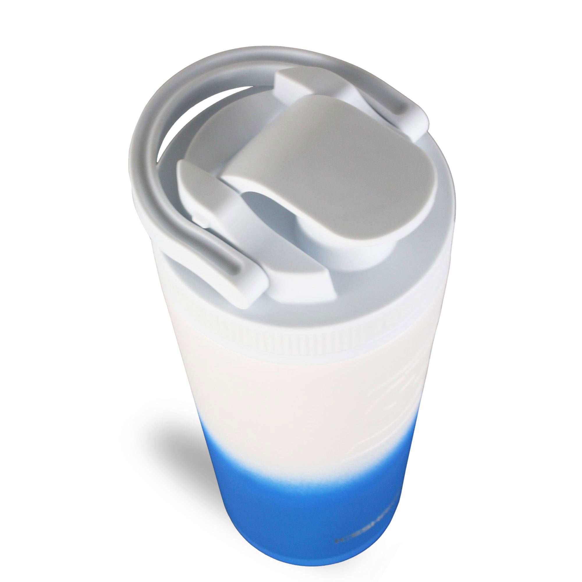 Ice Shaker Ombre Series 26oz Shaker Bottle - Royal White Ombre