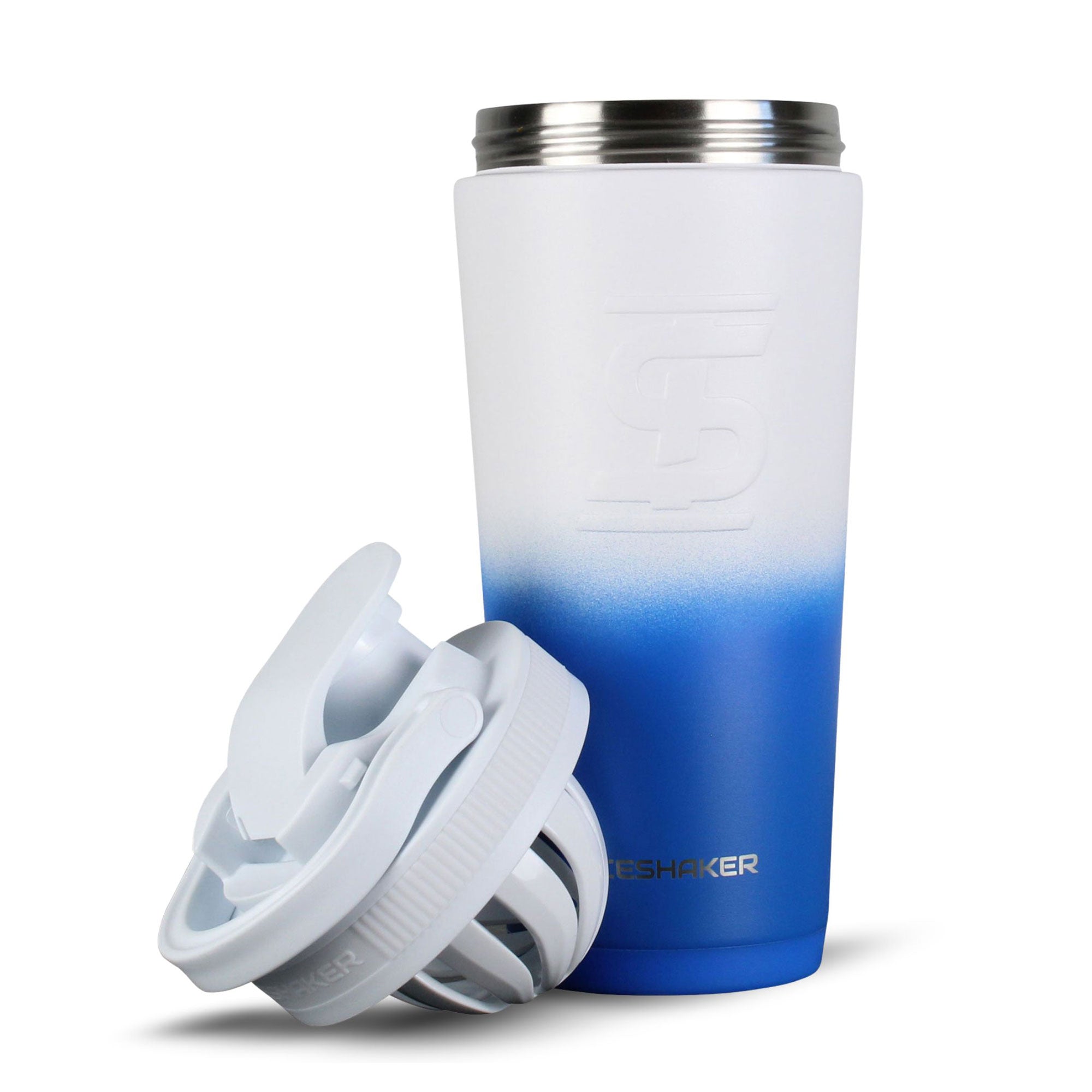 26oz Ice Shaker - Royal White Ombre