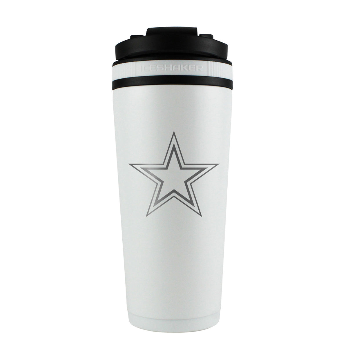 Officially Licensed Dallas Cowboys 26oz Flex Bottle - Black