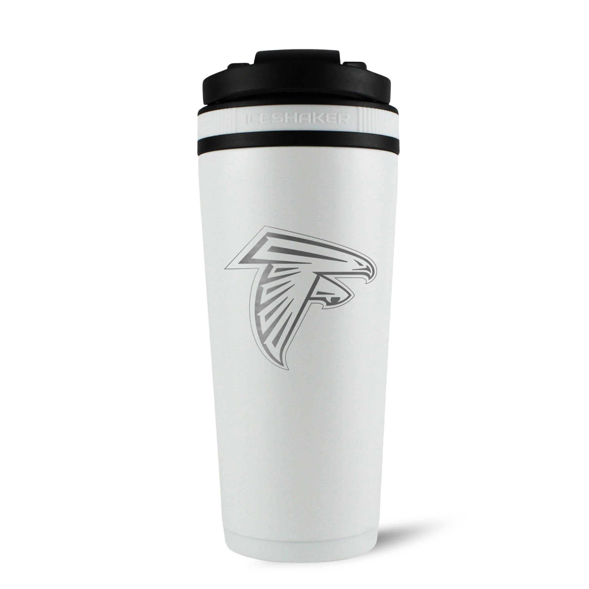 Officially Licensed Atlanta Falcons 26oz Ice Shaker - White