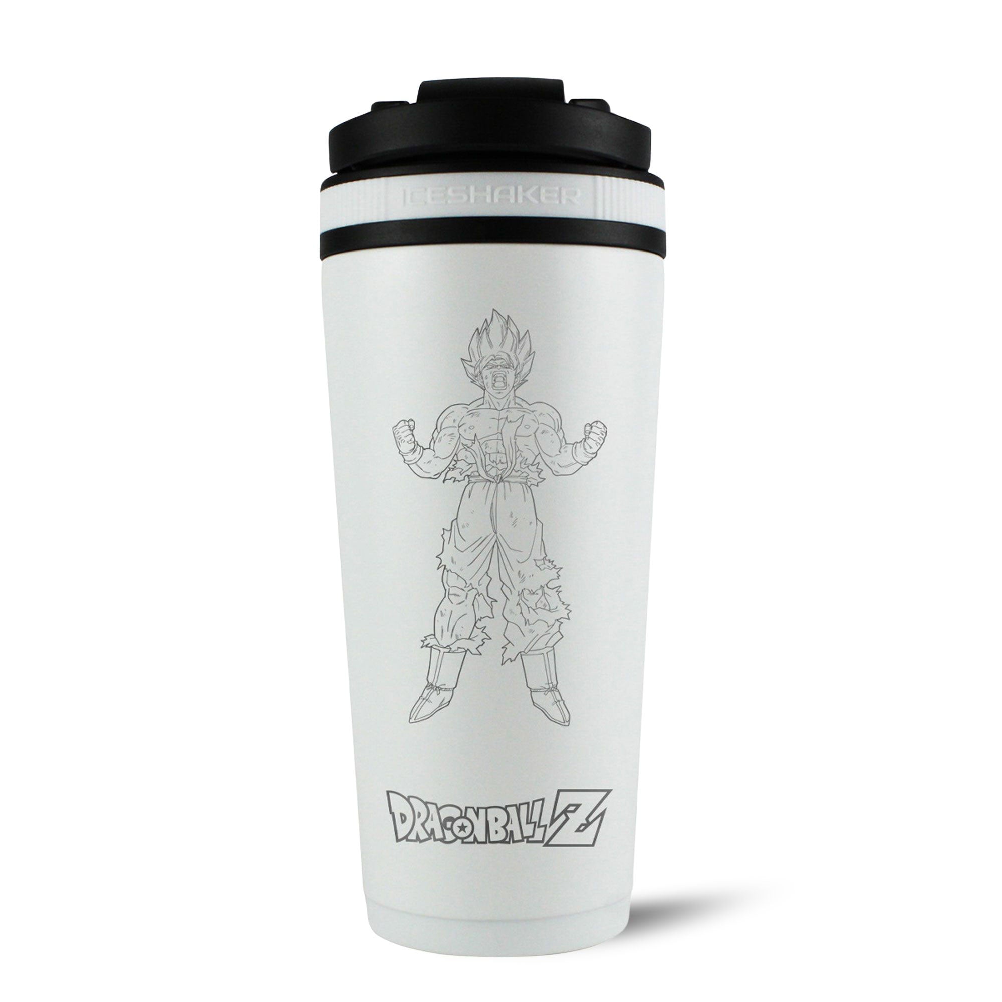 Dragon Ball Z Goku 26oz Ice Shaker - White