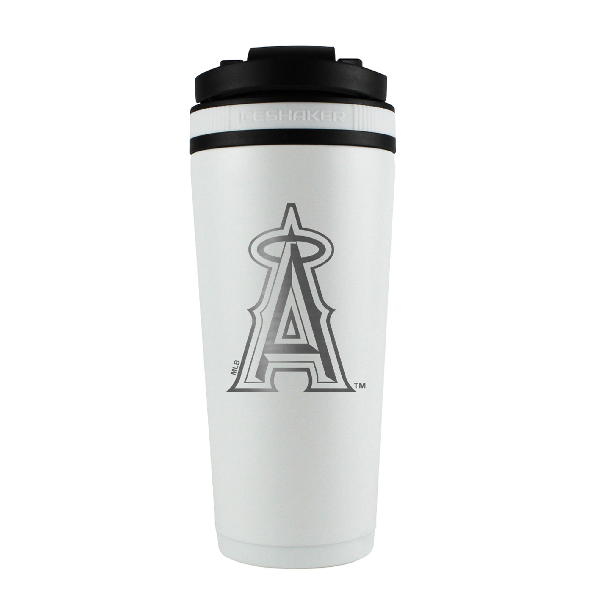 Officially Licensed Los Angeles Angels 26oz Ice Shaker - White