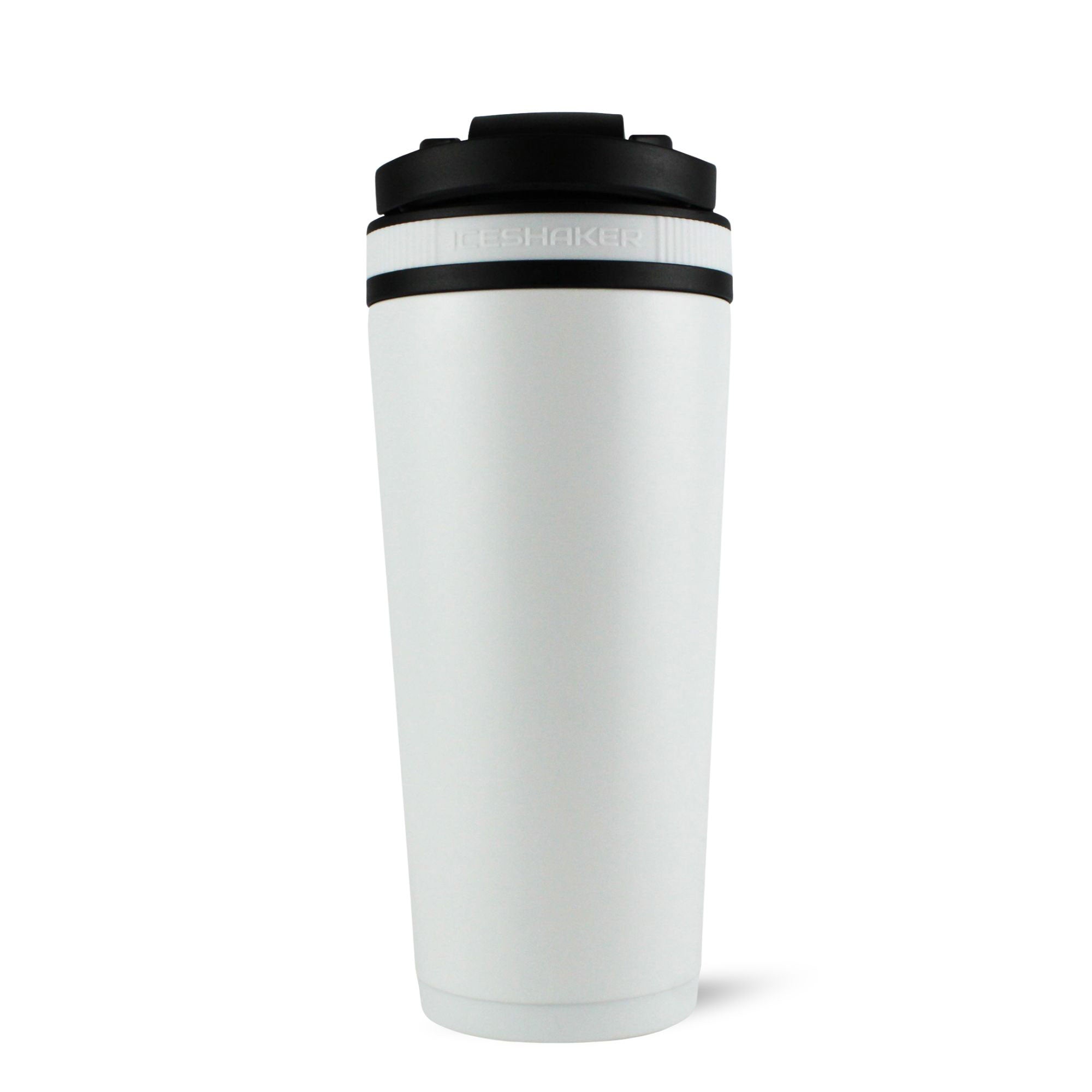 Ice Shaker Matte Series 26oz Shaker Bottle - White