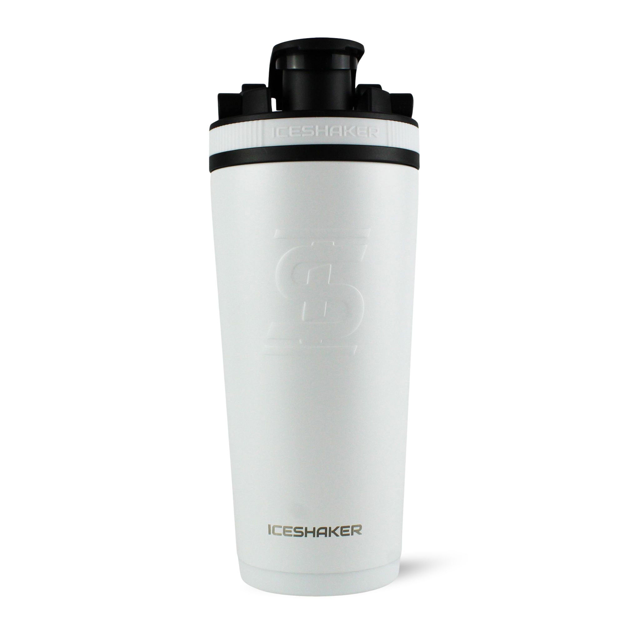 Ice Shaker Matte Series 26oz Shaker Bottle - White