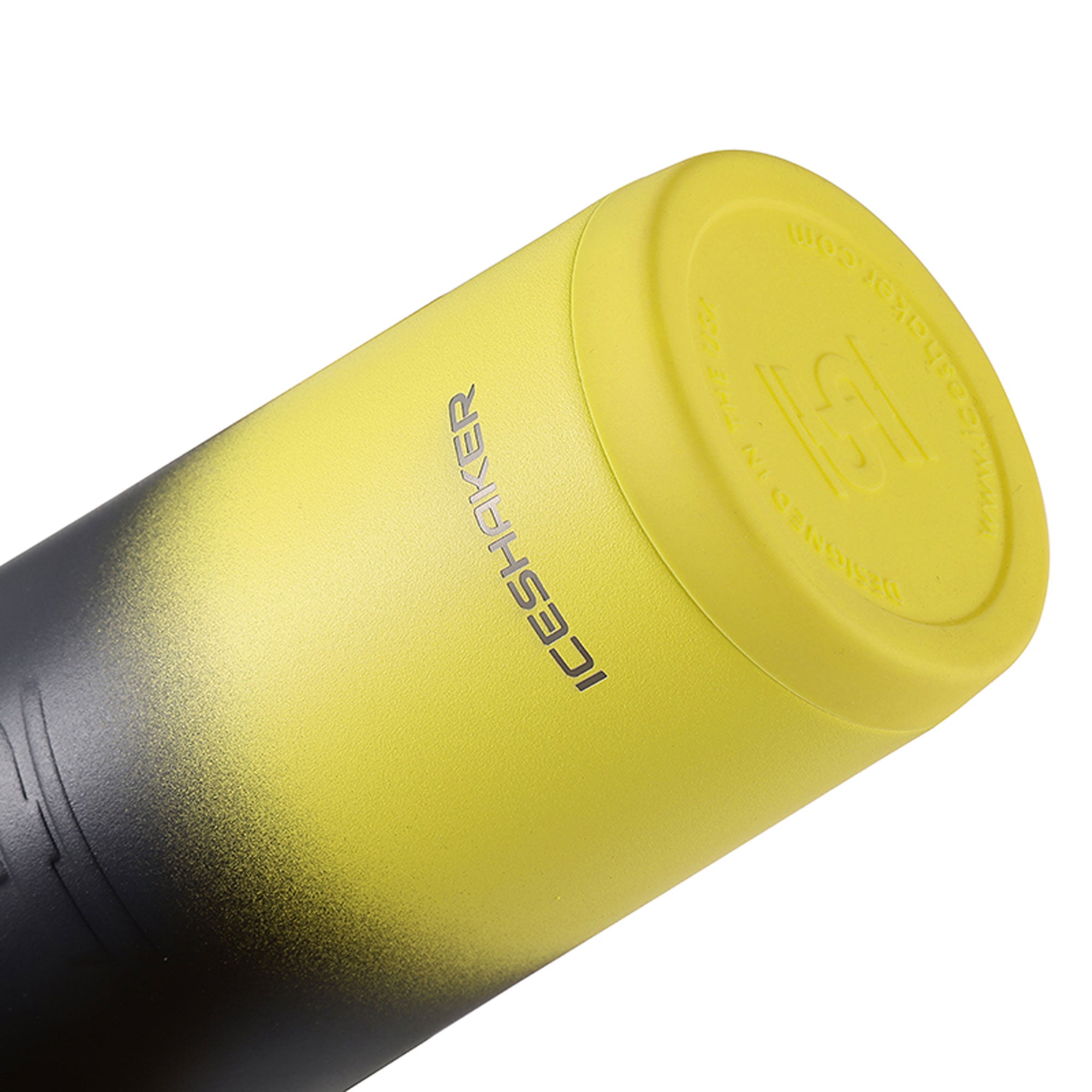 Yellow & Black Insulated Shaker Bottle