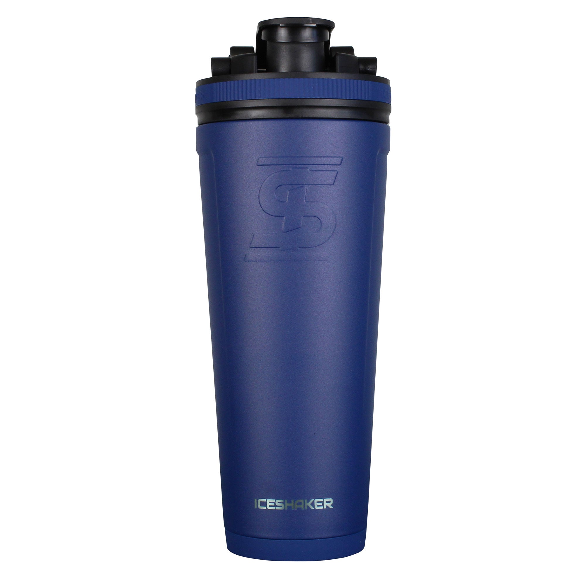 Ice Shaker Double Walled Vacuum Insulated, Skinny Protein Shaker Bottle, Purple & Teal, 20 oz., Size: 20 fl oz