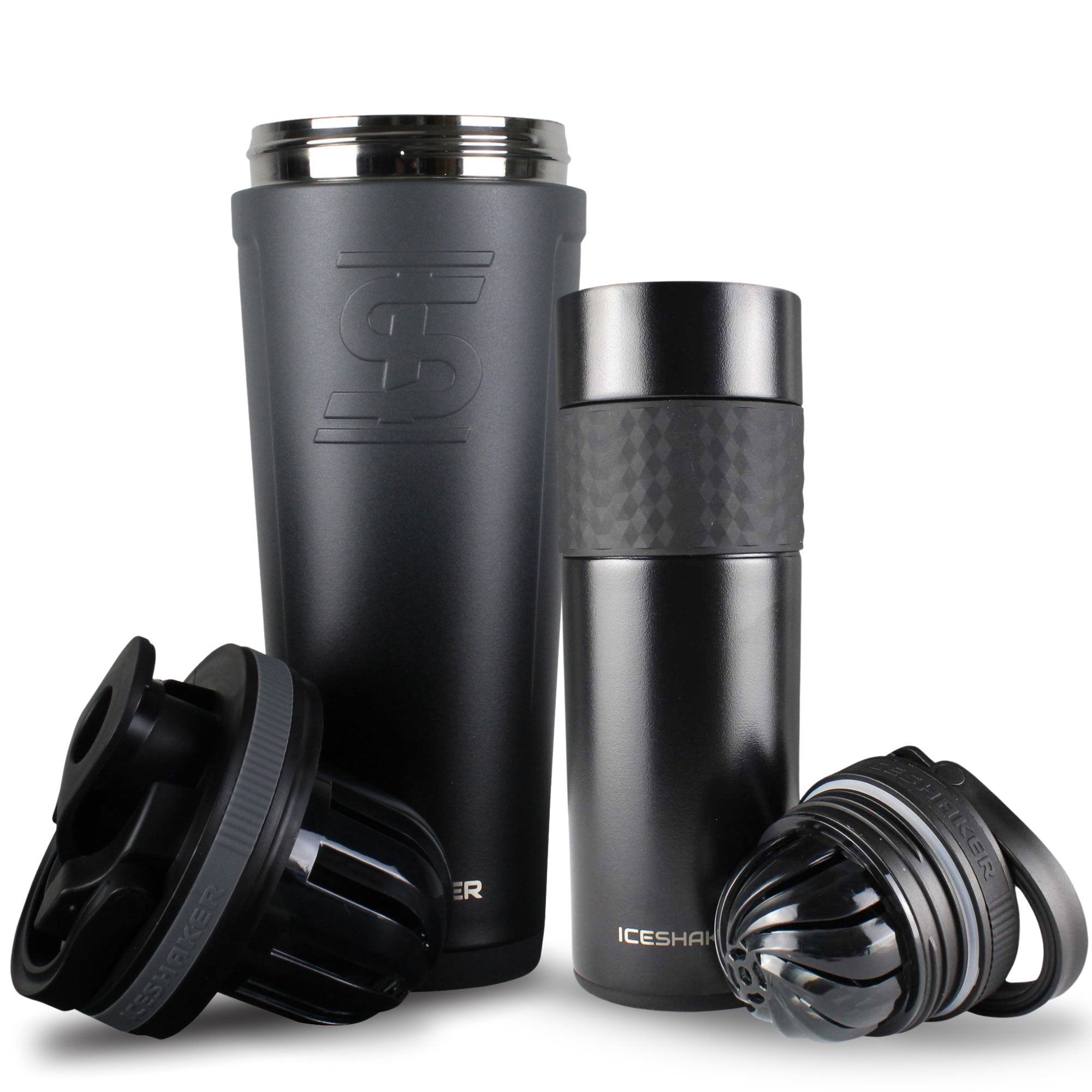 His & Her Protein Shaker Bottle Bundle