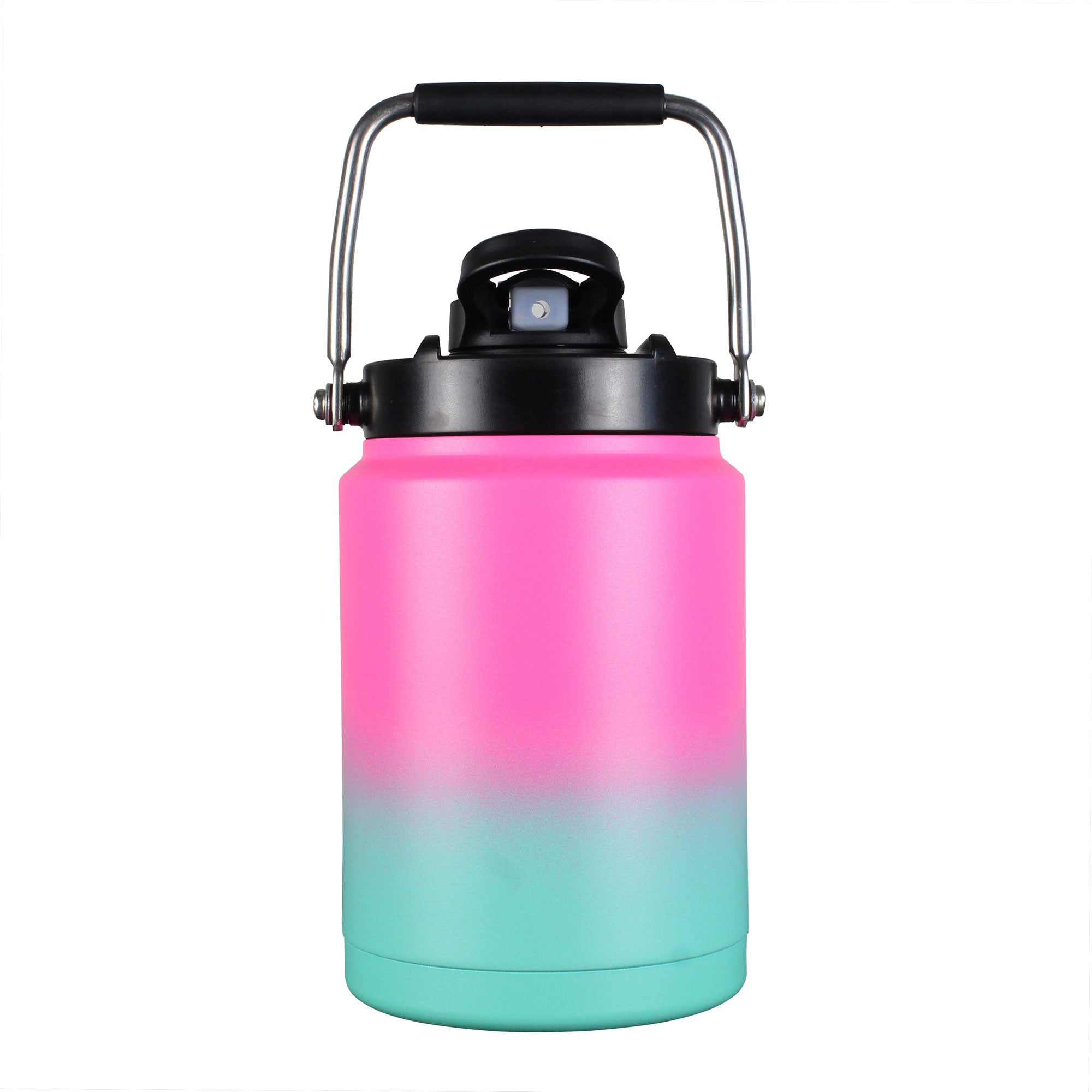 Half Gallon Insulated Water Bottle with 2-in-1 Lid (Chug Lid/Straw