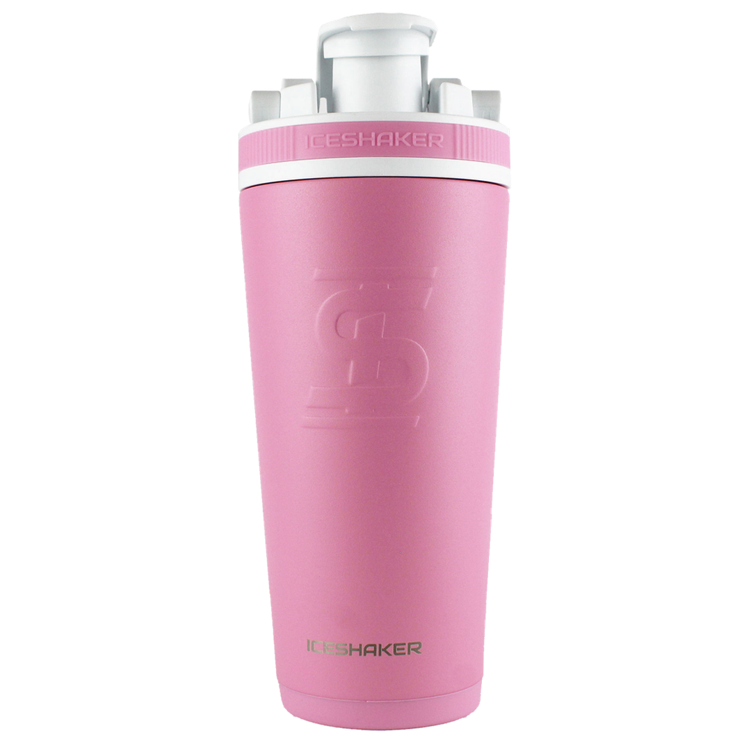 CUSTOM Breast Cancer Awareness Month 26oz Ice Shaker - Pink