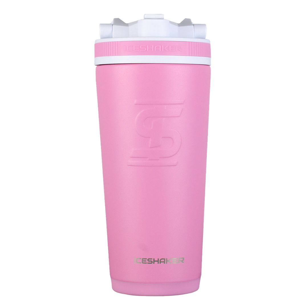 CUSTOM Breast Cancer Awareness Month 26oz Sport Bottle - Pink