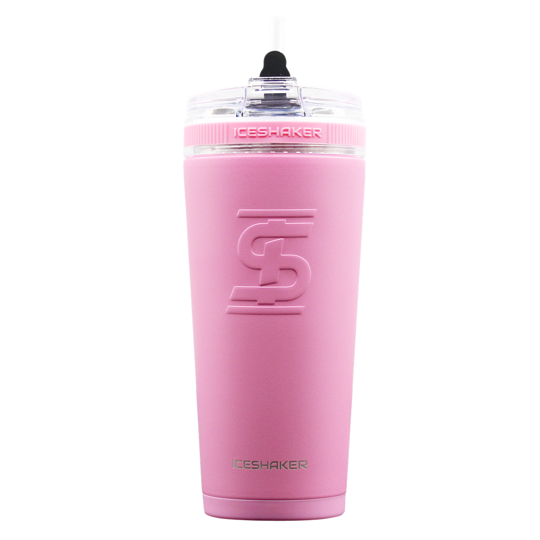 CUSTOM Breast Cancer Awareness Month 26oz. Flex Bottle - Pink