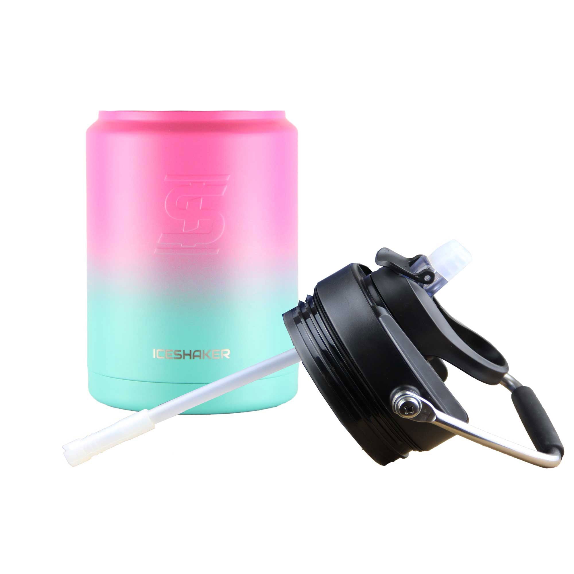 FIT2SERVE As Much Rest As Possible Half Gallon Jug - Mint Pink Ombre