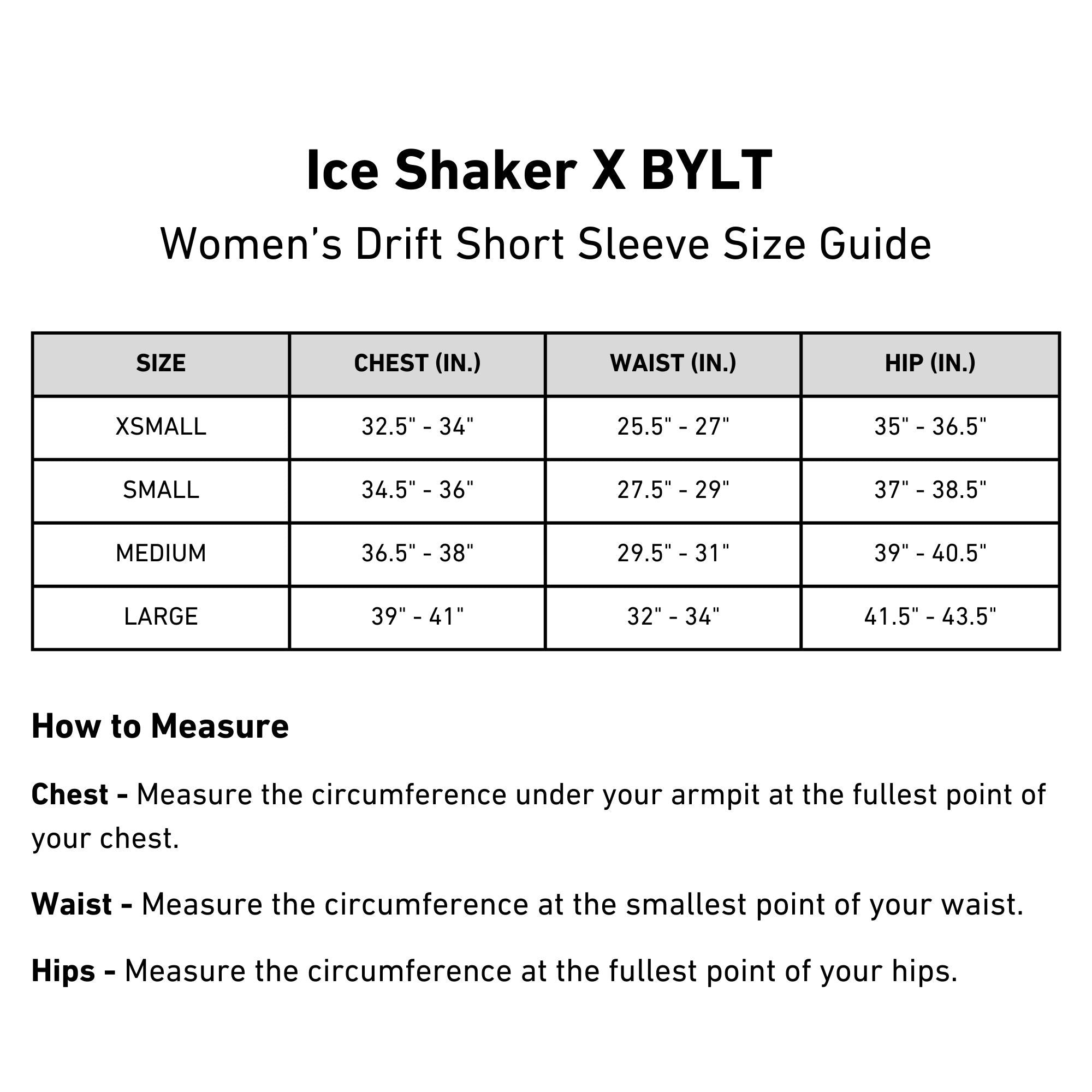 Ice Shaker X BYLT Women's Drift Short Sleeve T-Shirt