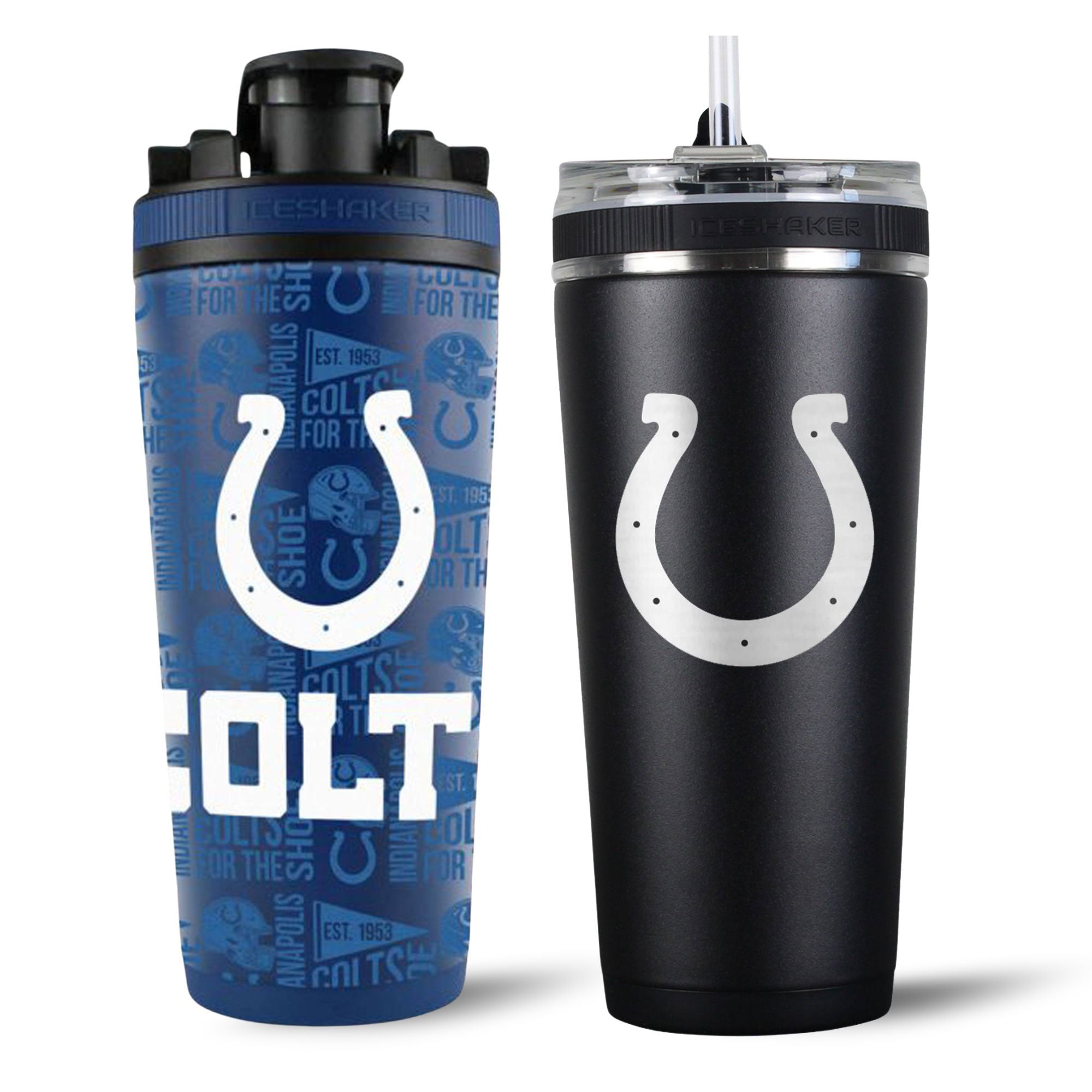 Indianapolis Colts 4D Shaker & Flex Bottle Bundle