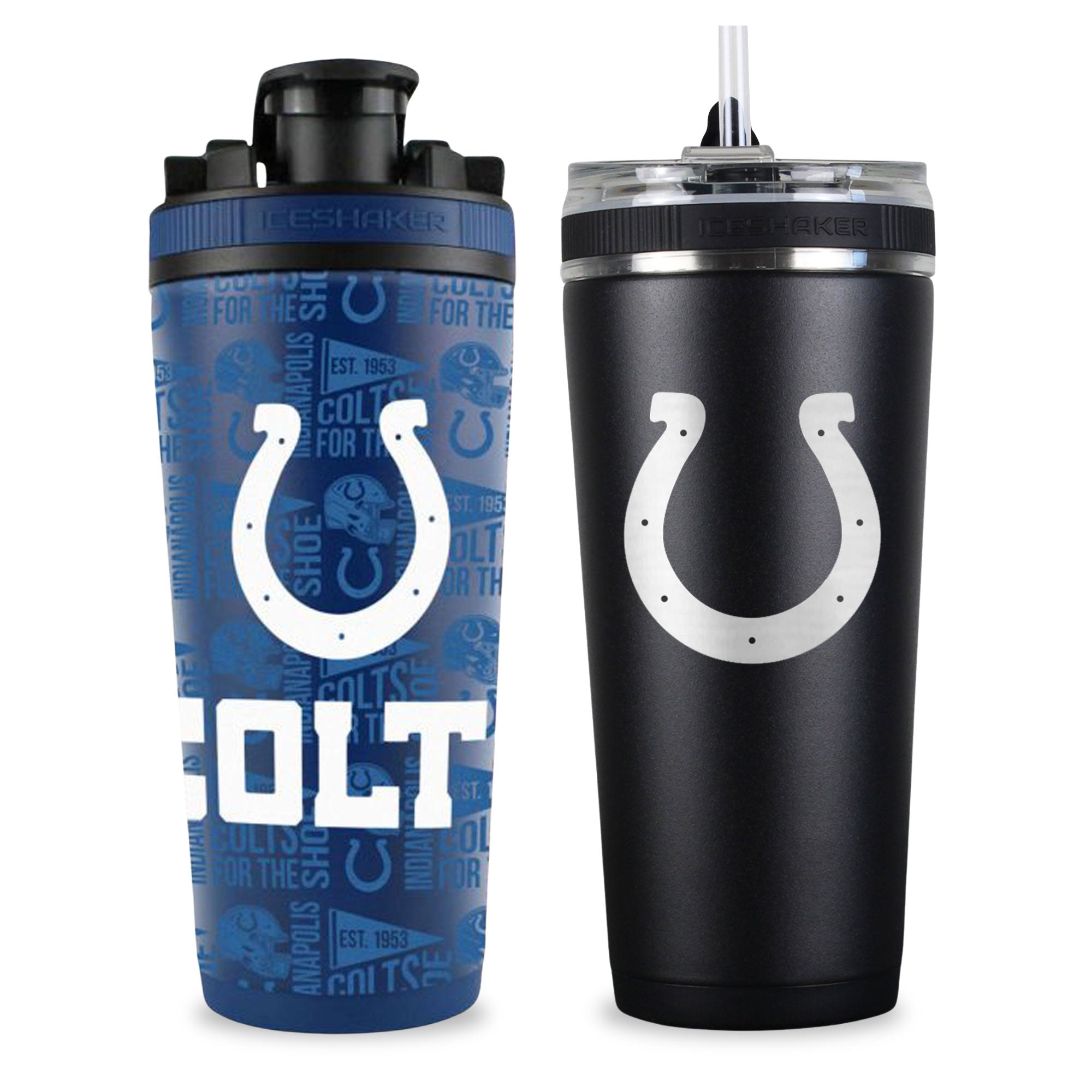 Indianapolis Colts 4D Shaker & Flex Bottle Bundle