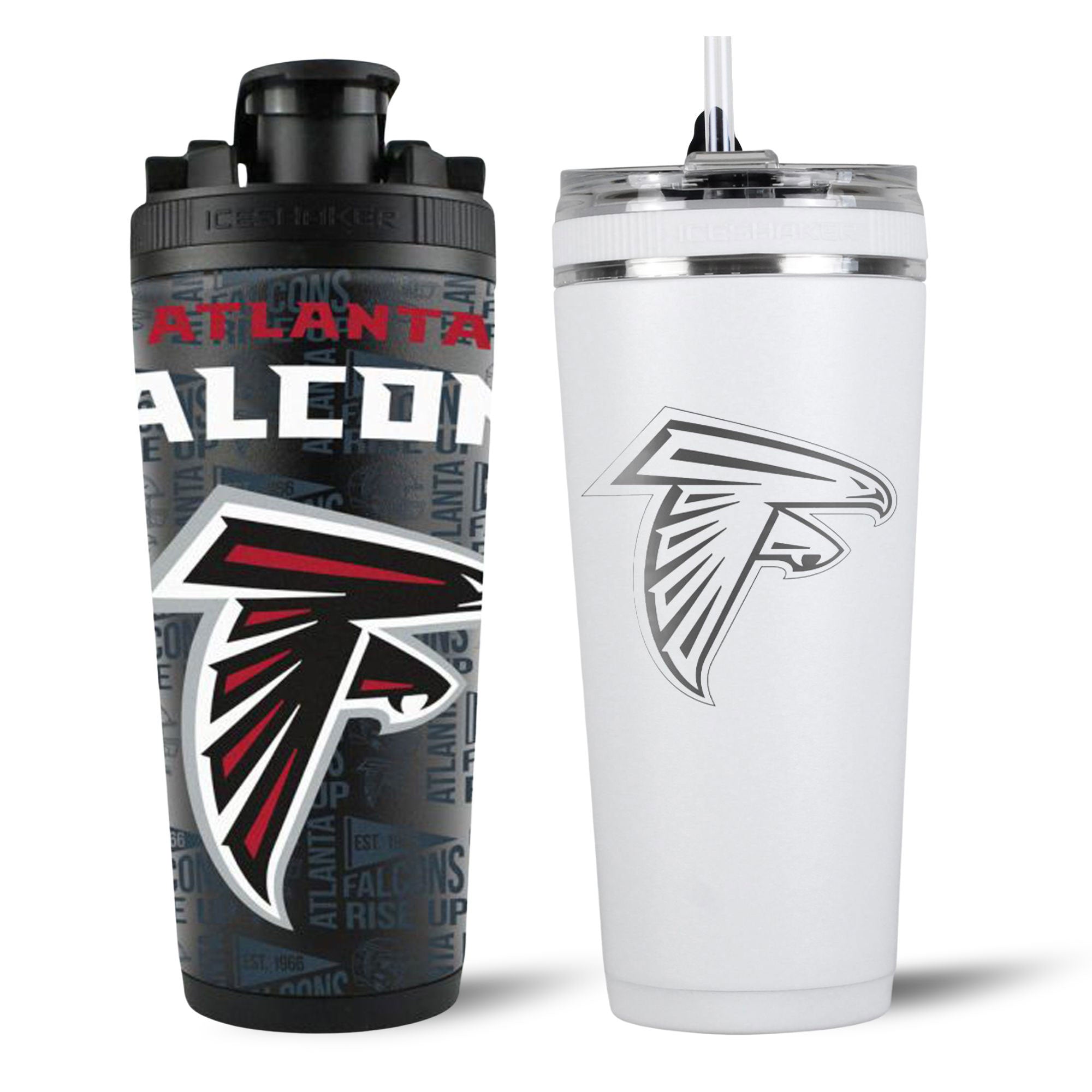 Atlanta Falcons 4D Shaker & Flex Bottle Bundle