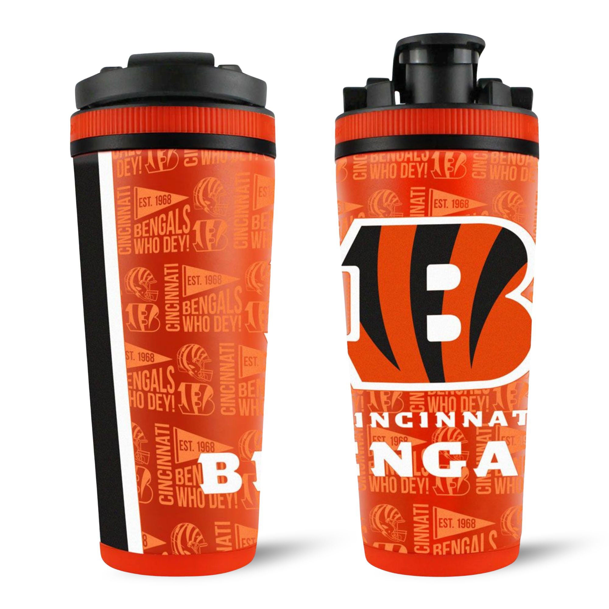 Officially Licensed Cincinnati Bengals 26oz Ice Shaker