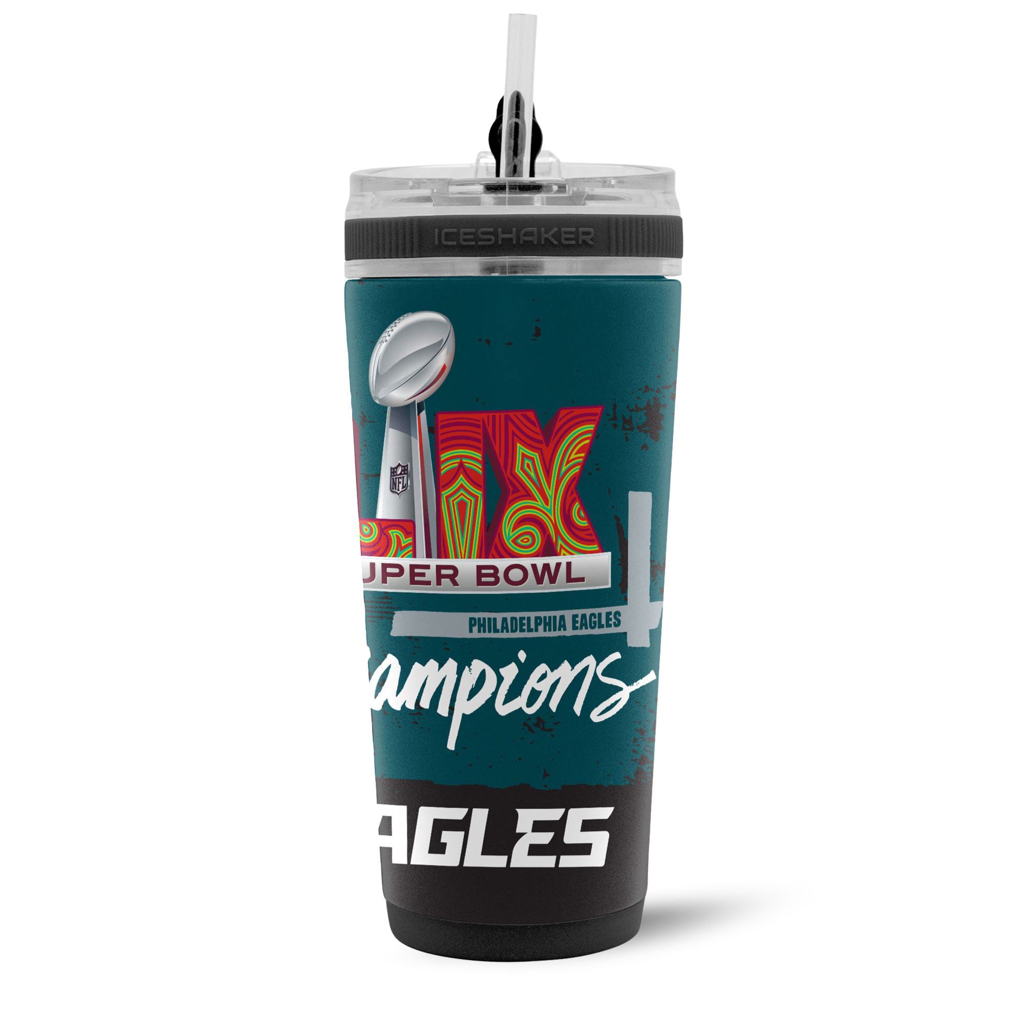 Philadelphia Eagles Super Bowl LIX Champions 4D Flex Bottle