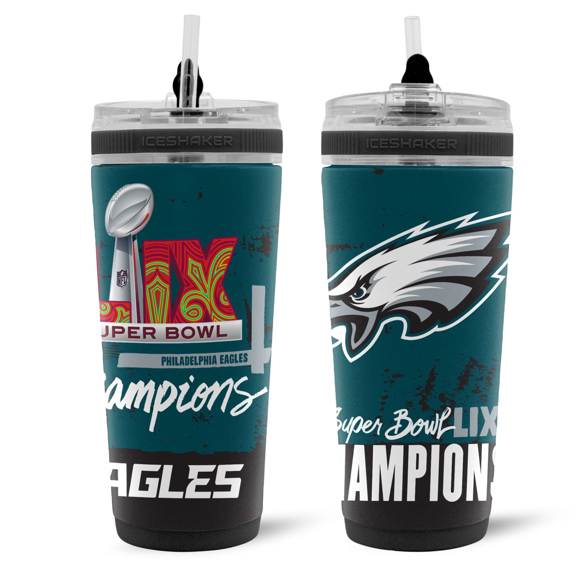 Philadelphia Eagles Super Bowl LIX Champions 26oz Flex Bottle