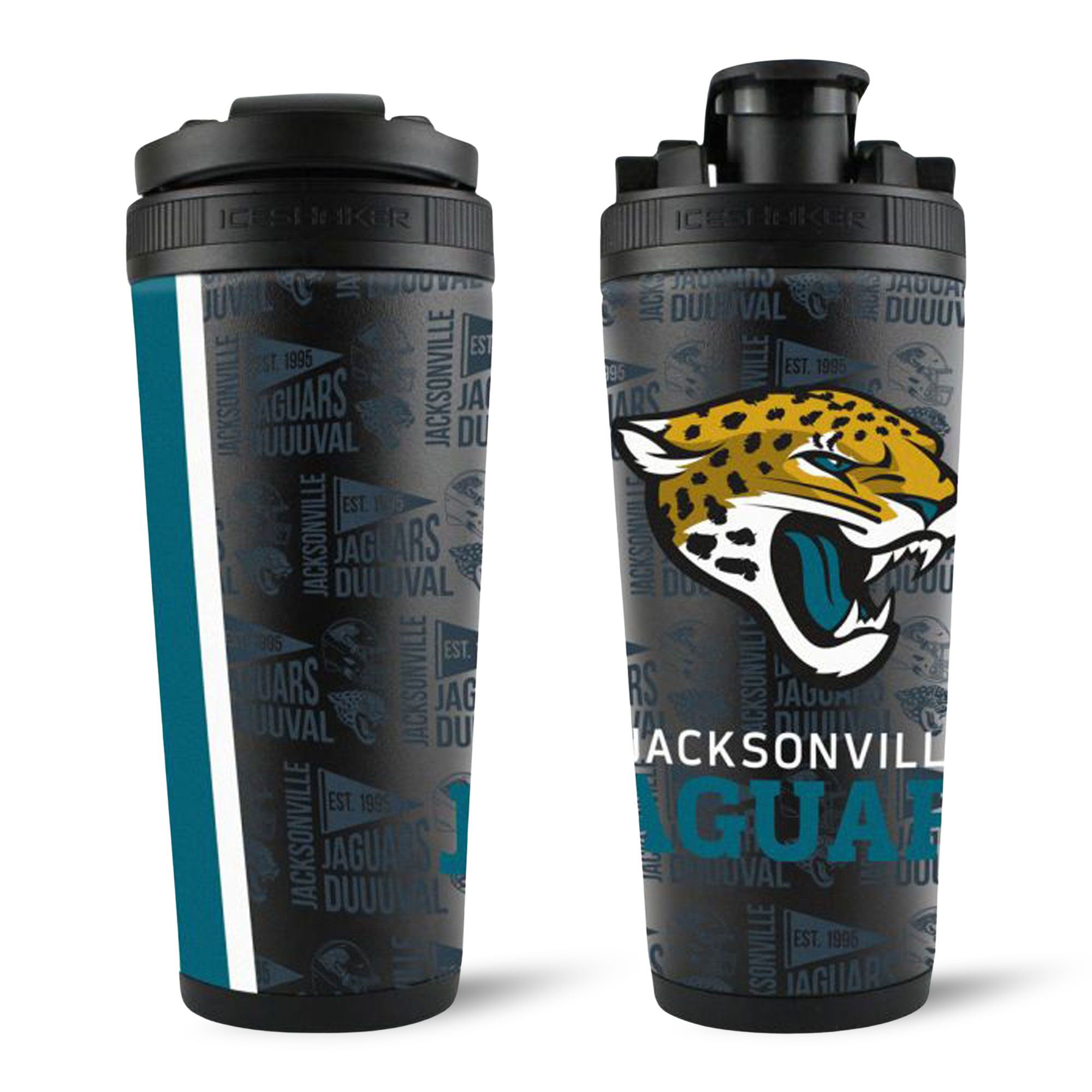 Officially Licensed Jacksonville Jaguars 26oz Ice Shaker