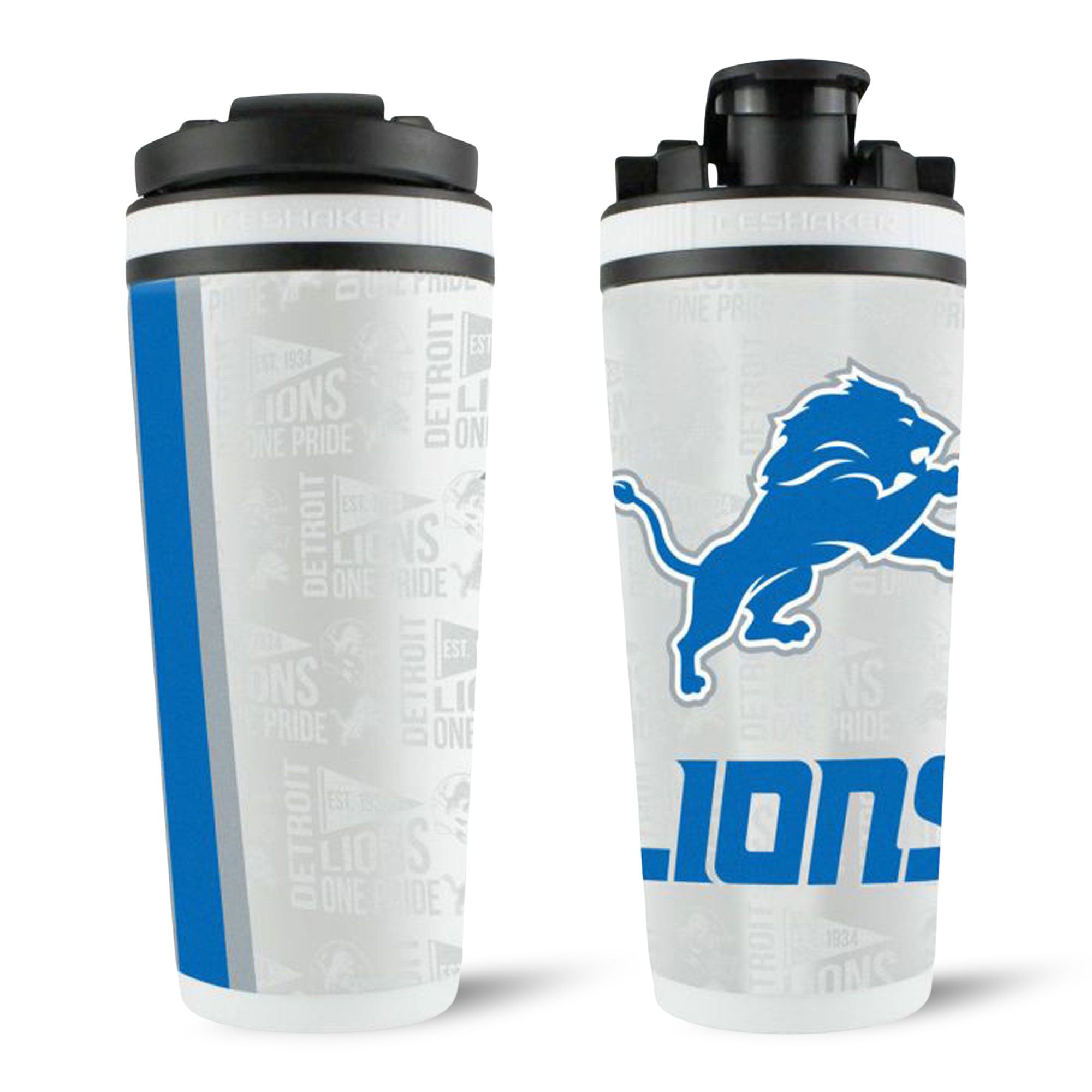 Officially Licensed Detroit Lions 26oz Ice Shaker