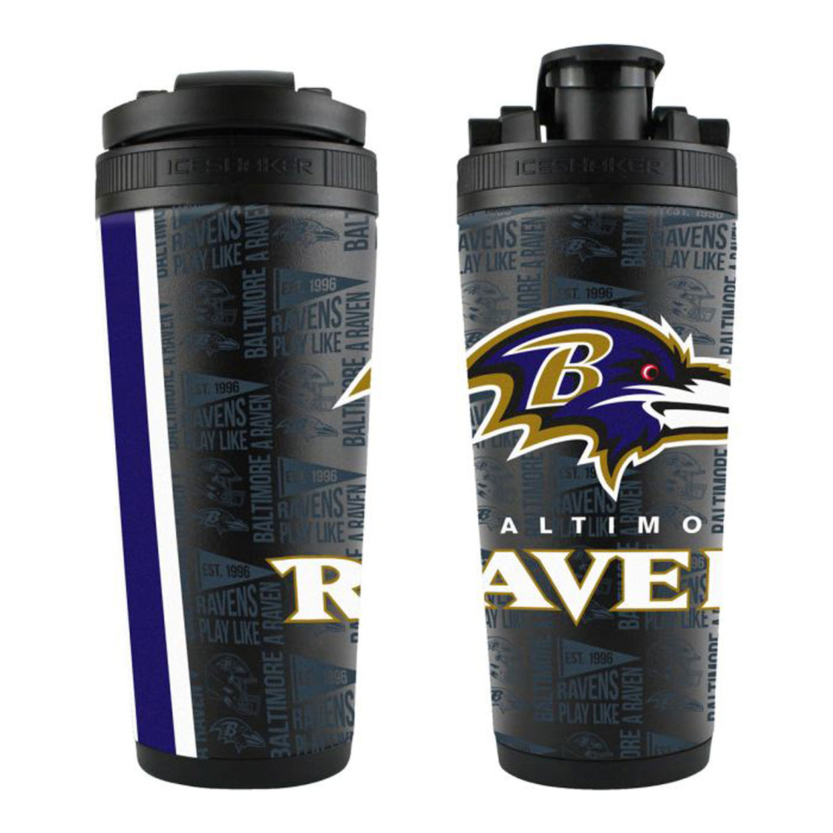 Officially Licensed NFL Baltimore Ravens 4D Ice Shaker