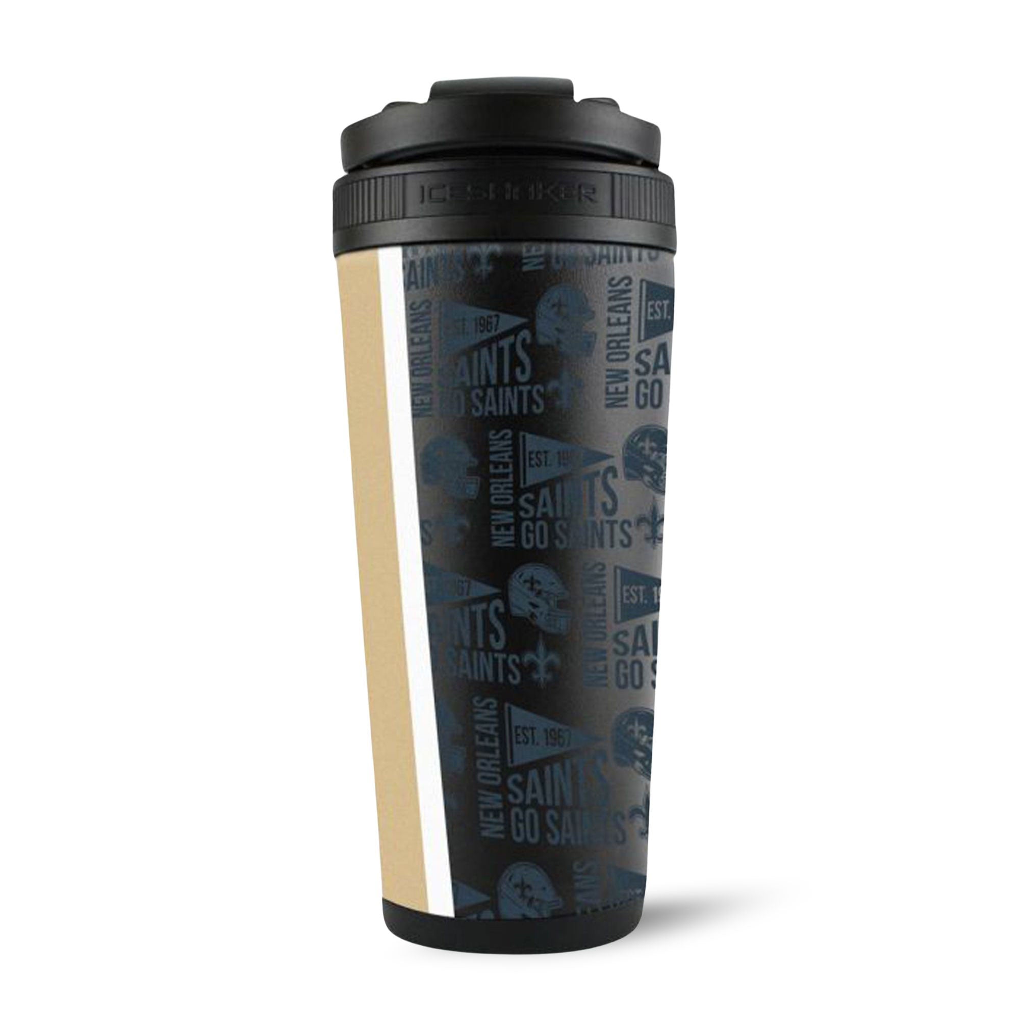 Officially Licensed New Orleans Saints 4D Ice Shaker