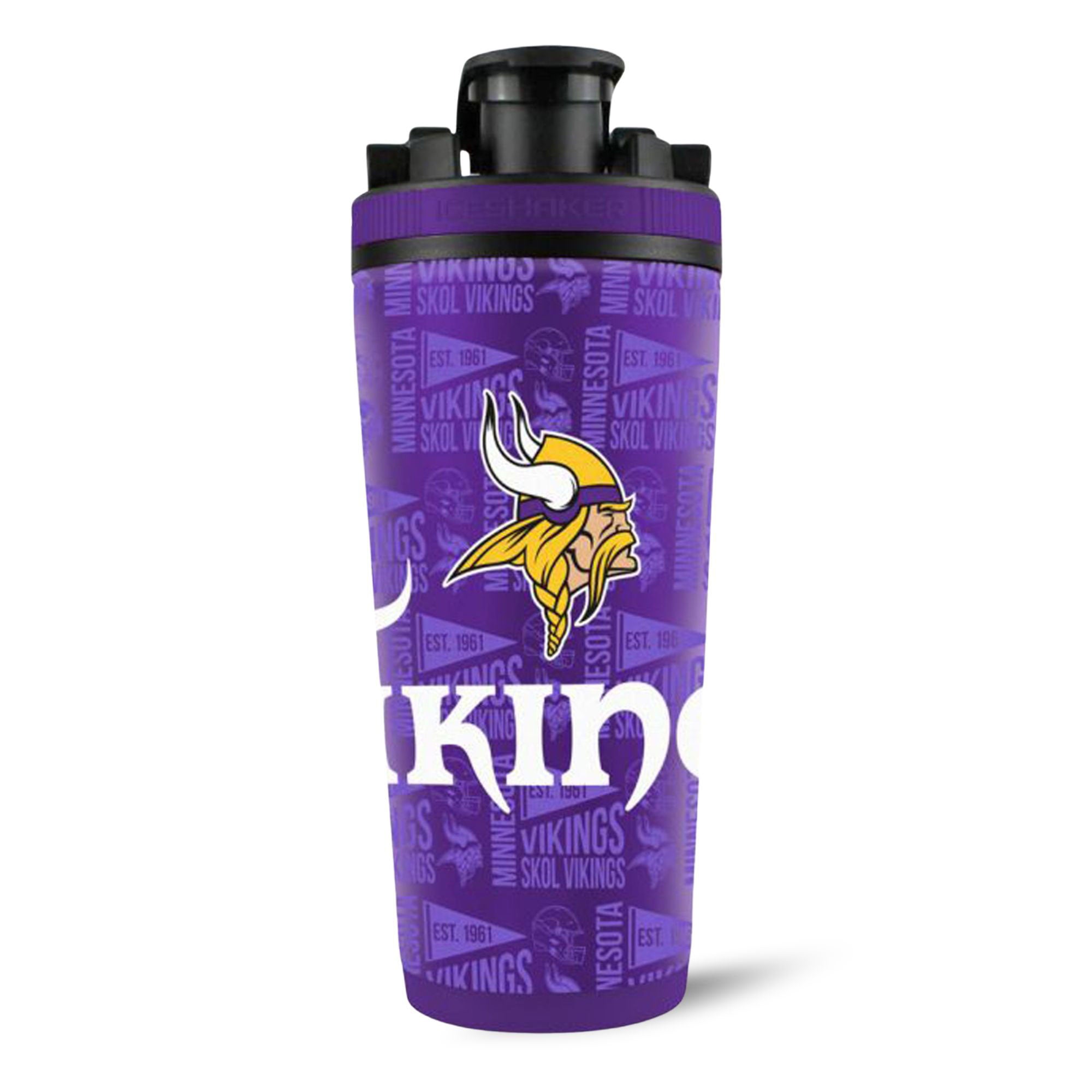 Officially Licensed Minnesota Vikings 4D Ice Shaker