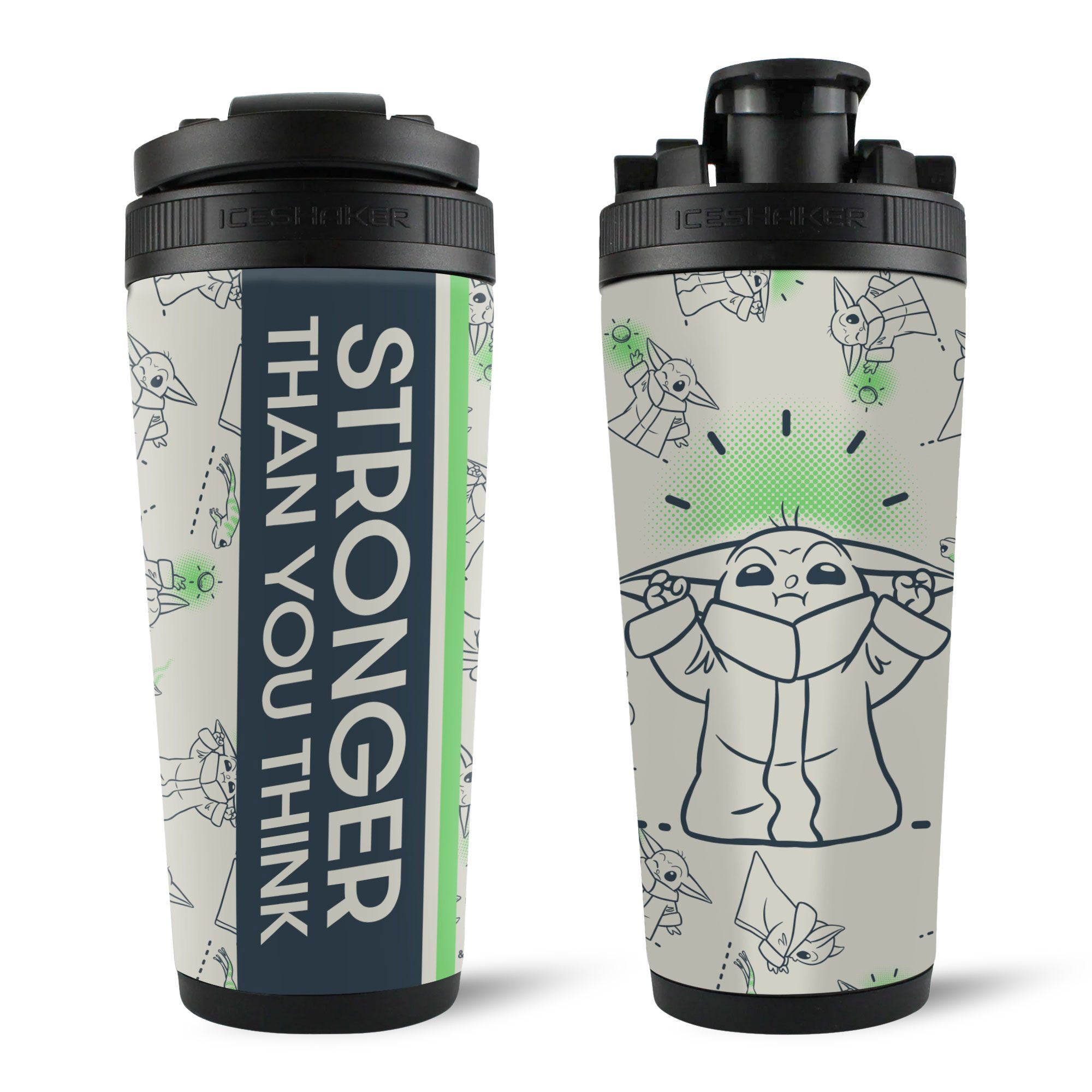 The Mandalorian Grogu "Stronger Than You Think" 4D Ice Shaker