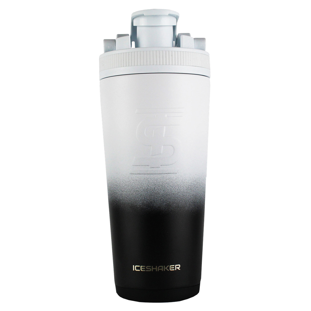 CUSTOM 26oz. Ice Shaker - Black White Ombre