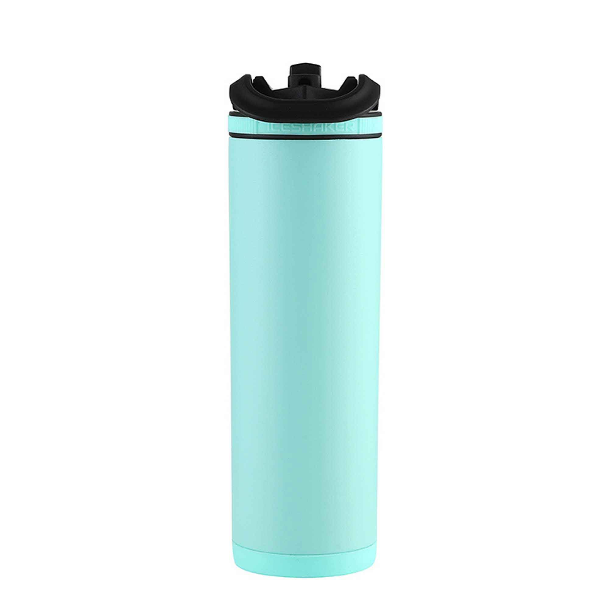 20oz Stainless Steel Sport Bottle Straw Cap | Lifefactory Turquoise