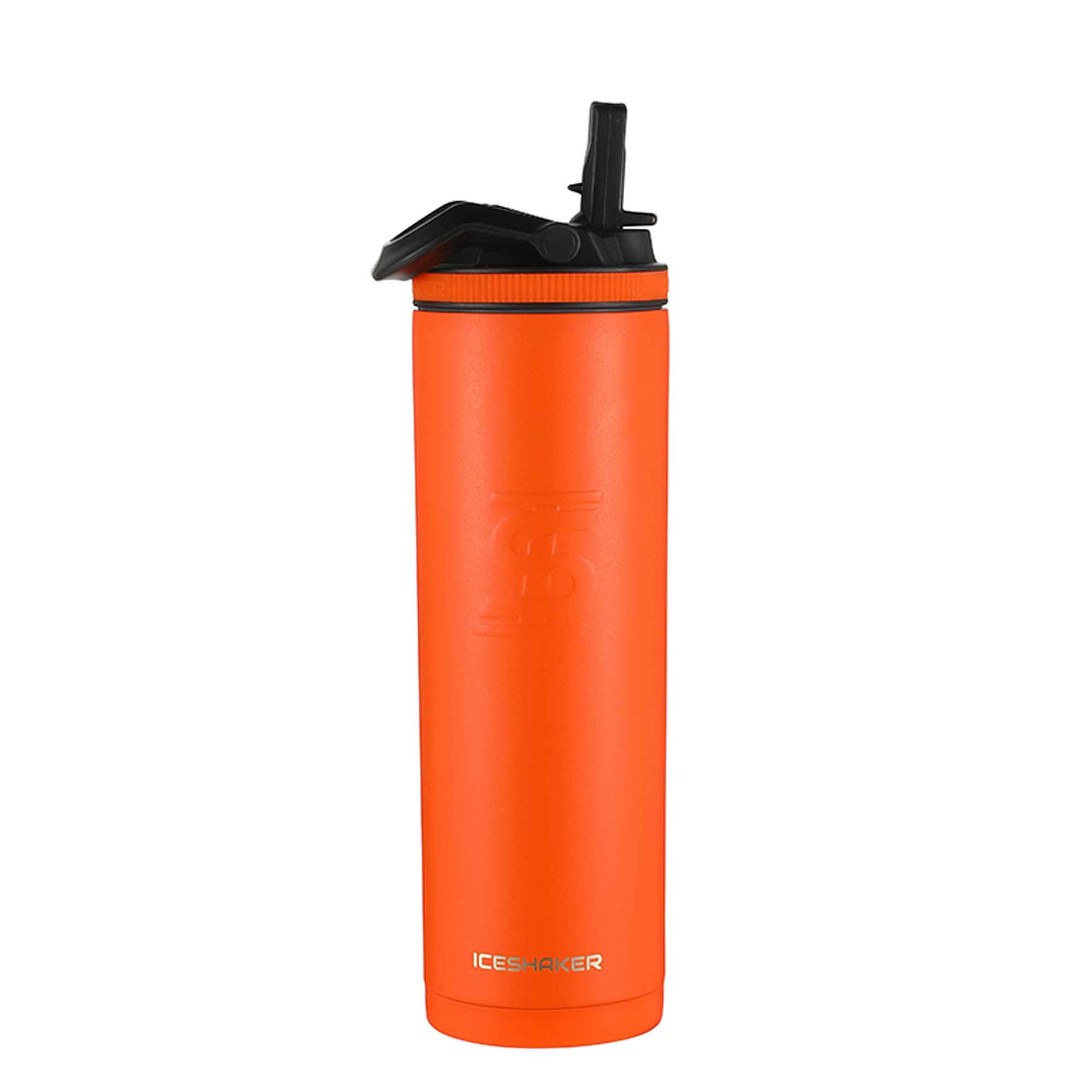 Simple Modern 14oz. Summit Kids Water Bottle Thermos with Straw Lid -  Dishwasher Safe Vacuum Insulated Double Wall Tumbler Travel Cup 18/8  Stainless Steel -Shark Bite 